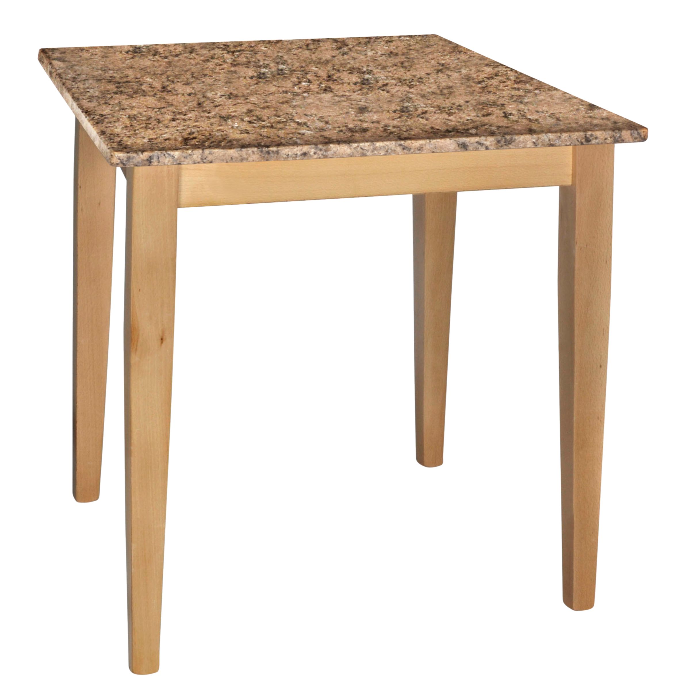 HND Katrina Square Dining Table, Giallo Venezia, width 70cm