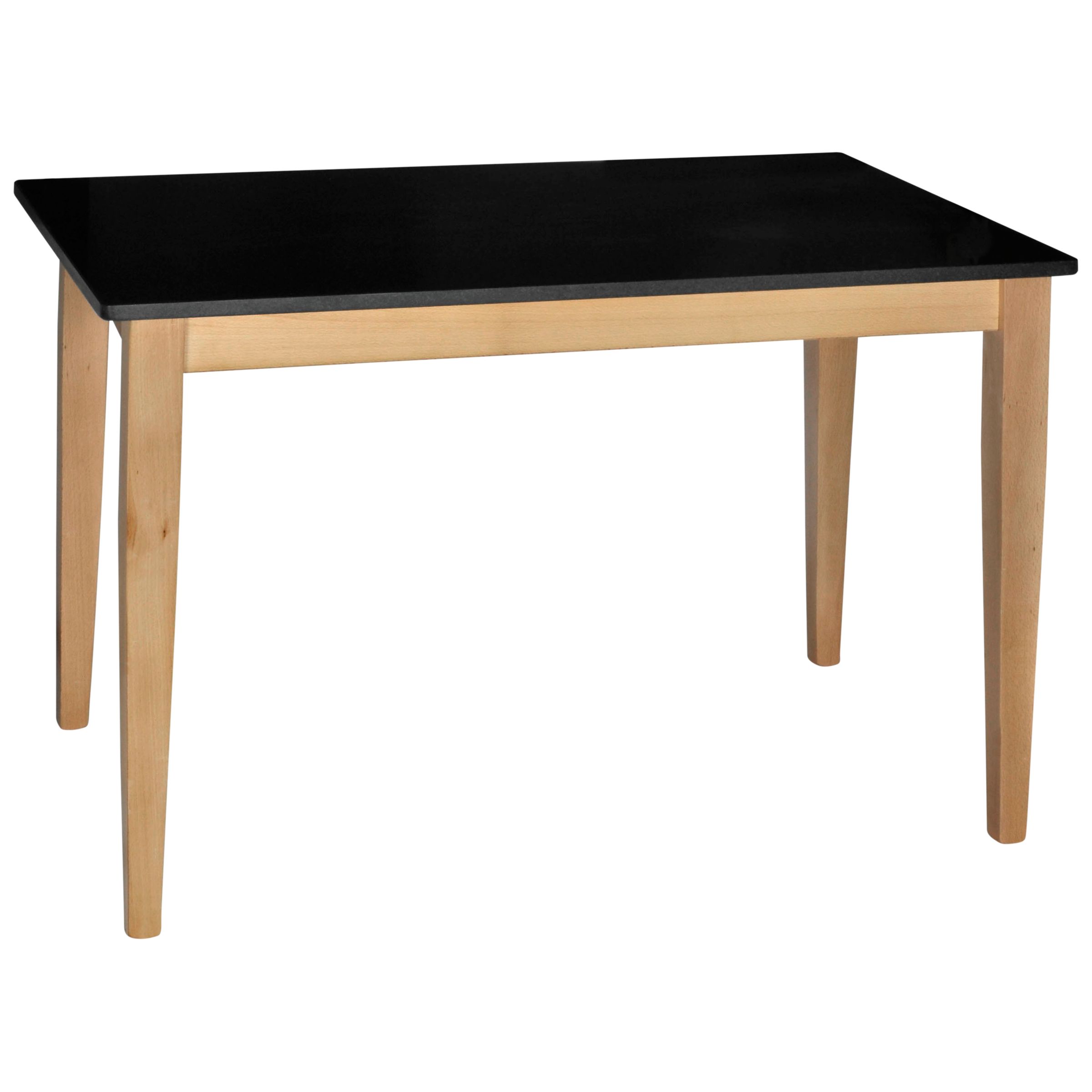 HND Katrina Rectangular Dining Table, Nero