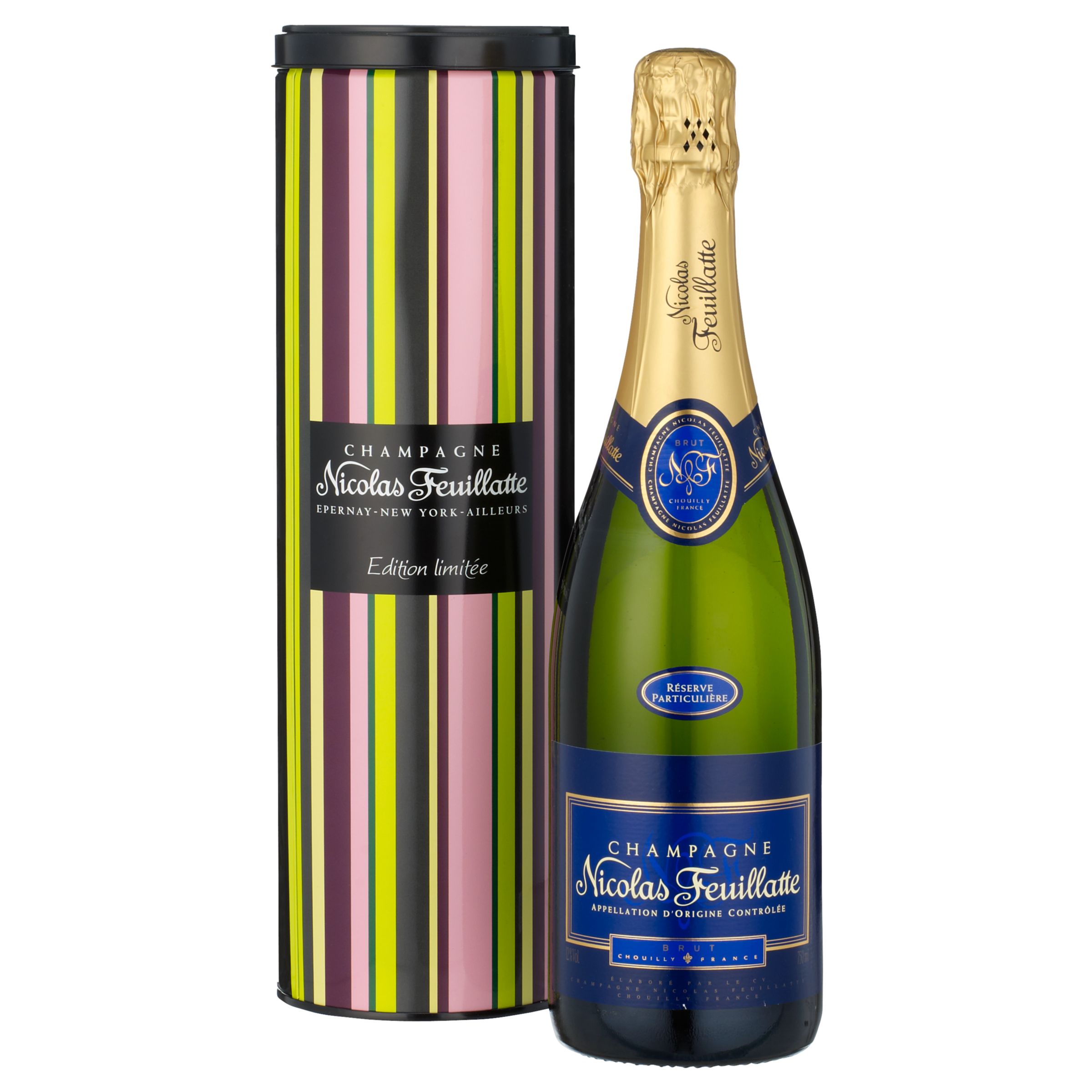 Nicolas Feuillatte Inspiration Brut Champagne Gift 75cl