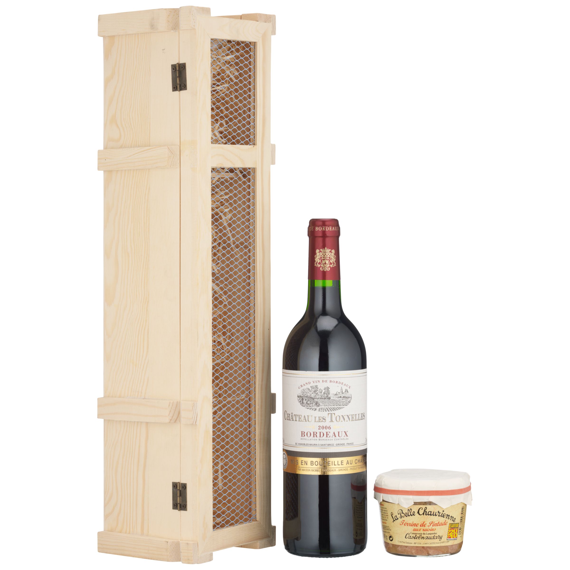 Claret amp Farmhouse Pork Pate Gift Set 75cl