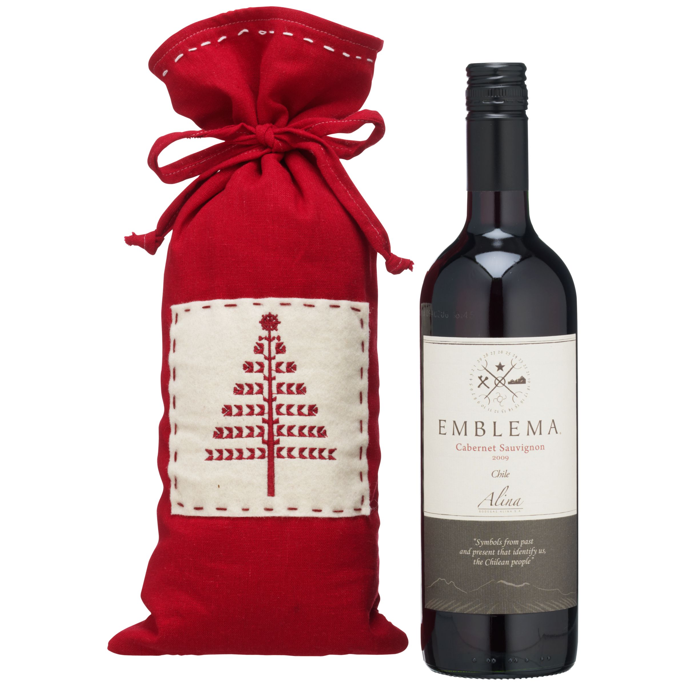 Cabernet Sauvignon In Christmas Bag 75cl