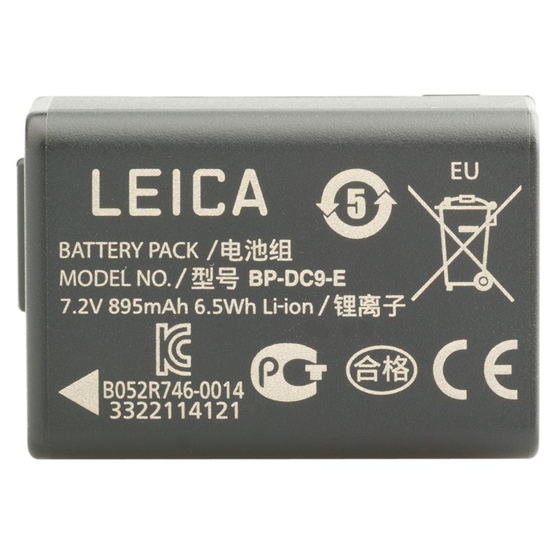 Leica BP-DC9 E Rechargeable Camera Battery for