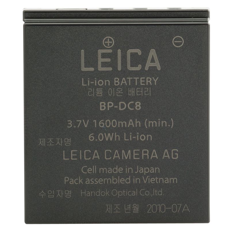 Leica BP-DC8 Rechargeable Camera Battery, for X1