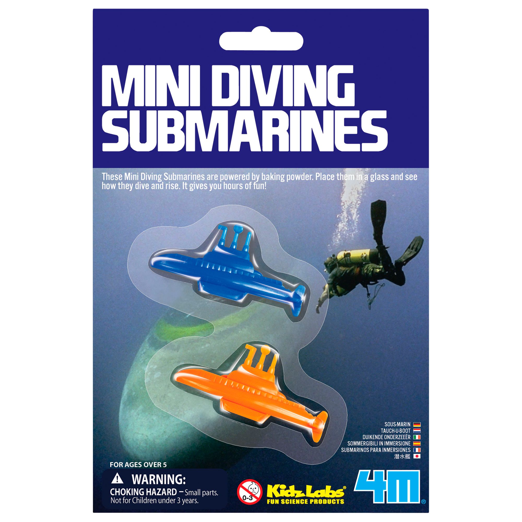 Kidz Lab Mini Diving Submarines