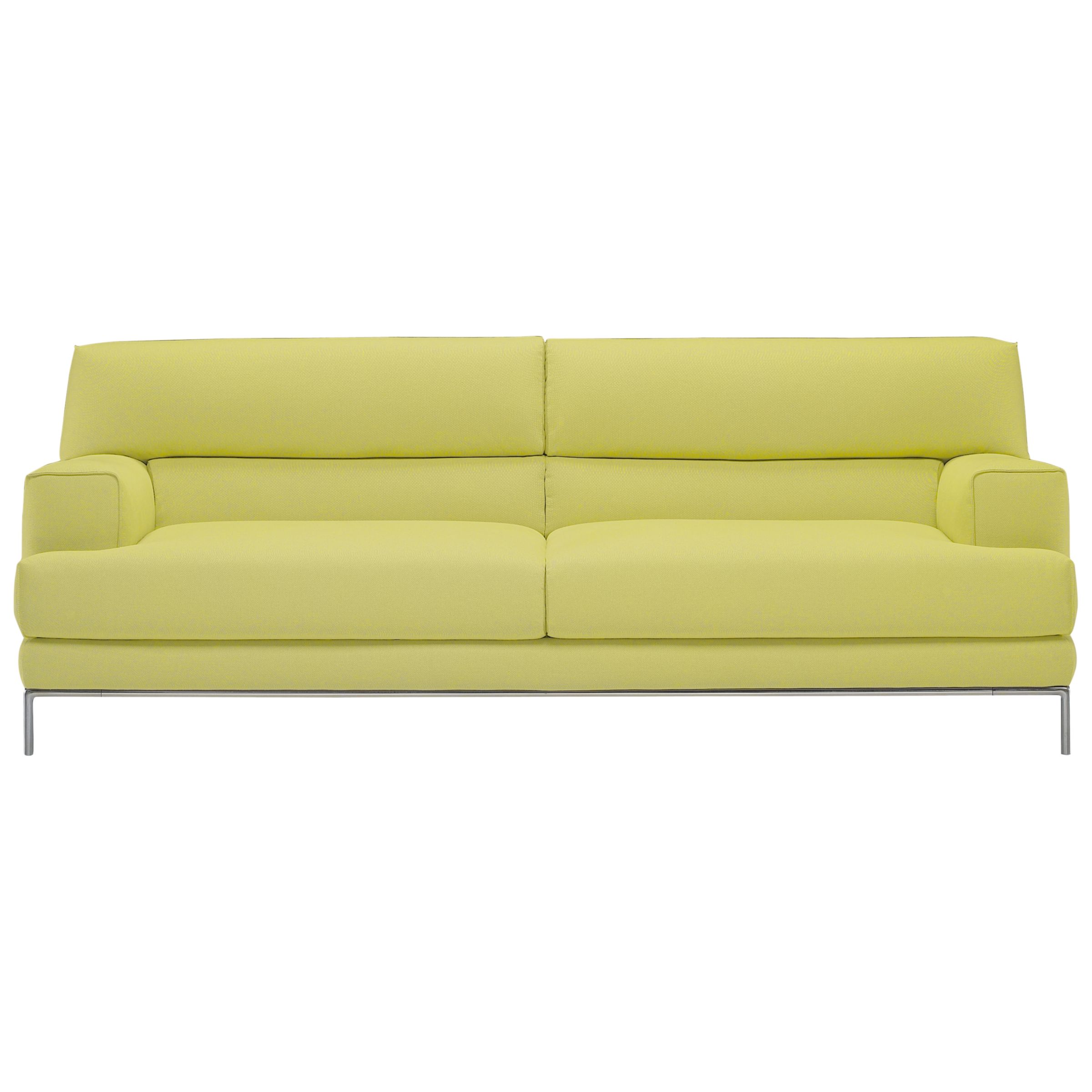 John Lewis Mikado Grand Sofa, Citron at John Lewis