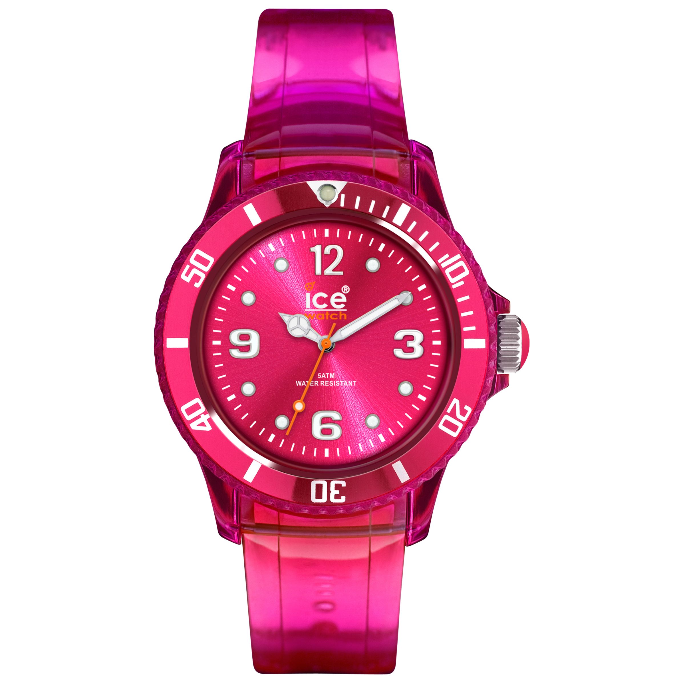 Ice Watches JY.PT.U.U.10 Unisex Ice Jelly Pink Watch