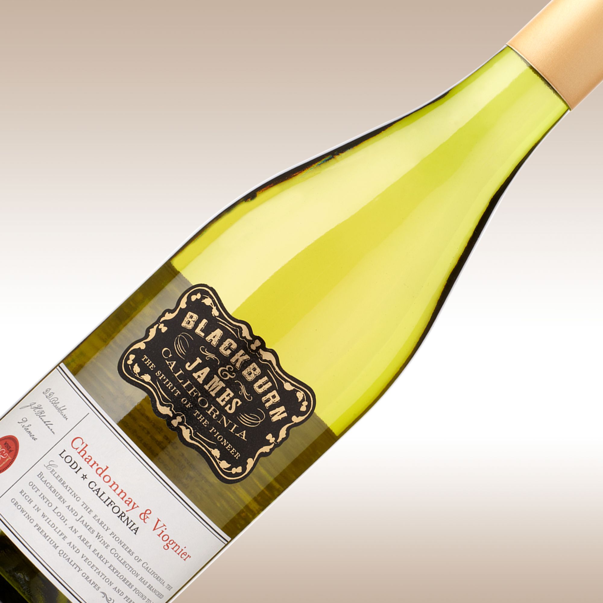 Blackburn amp James Chardonnay Viognier 2010 Lodi California USA