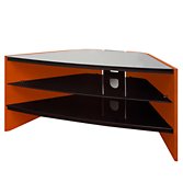 Techlink Riva RV100VO TV stand for up to 42-inch TVs, Orange, width 110cm