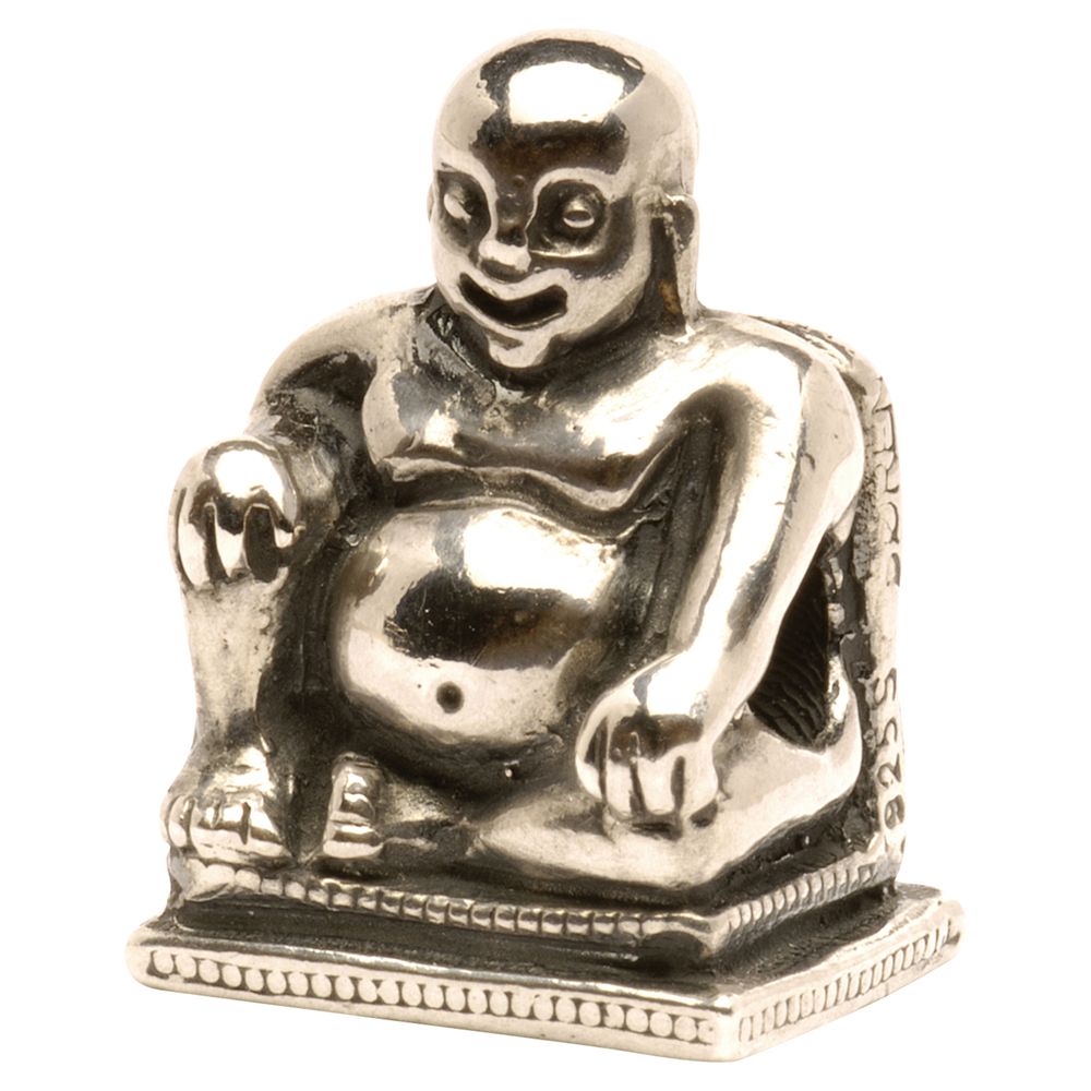 Trollbeads 'Buddha' Silver Bead