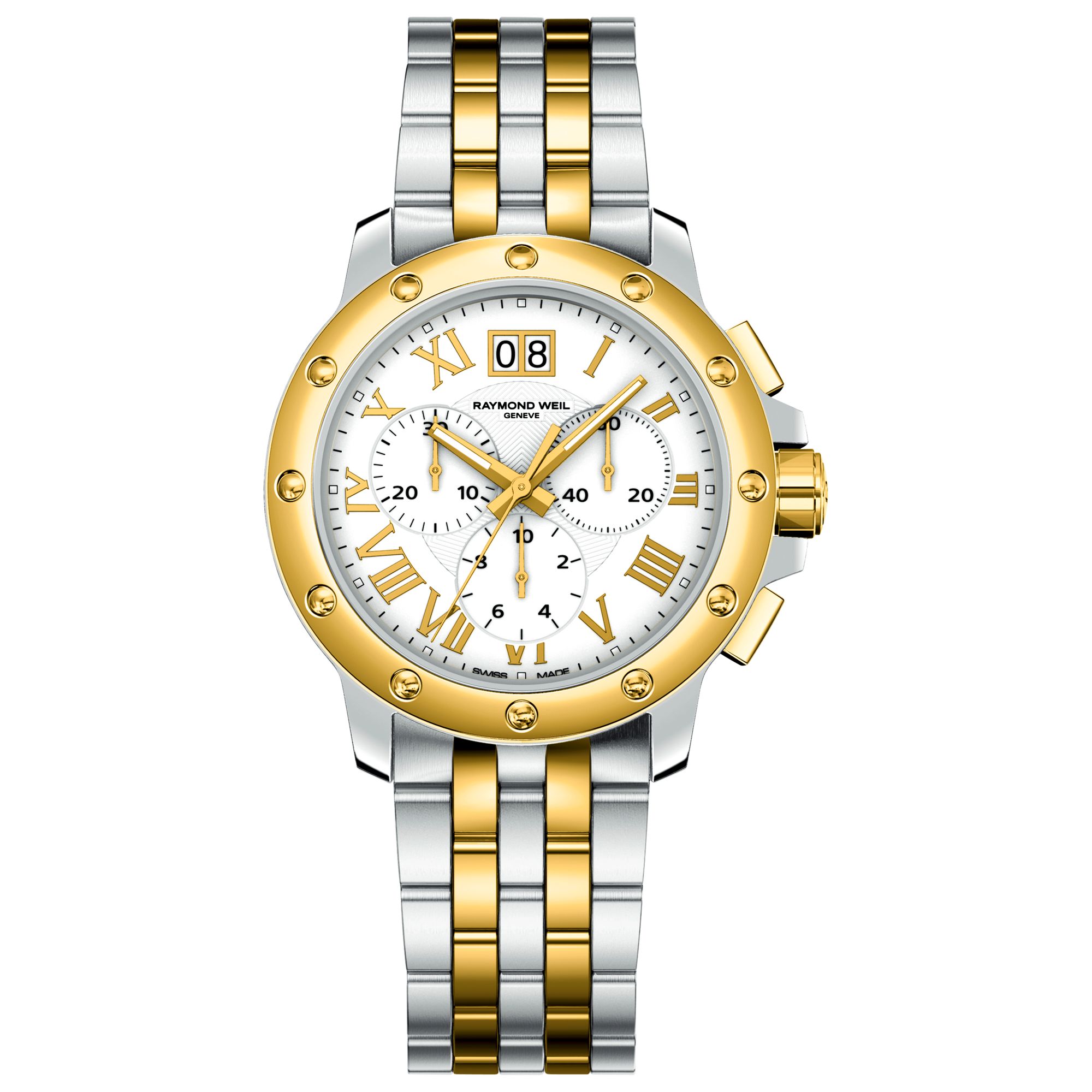 Raymond Weil 4899-STP-00308 Tango Two Tone Bracelet Watch