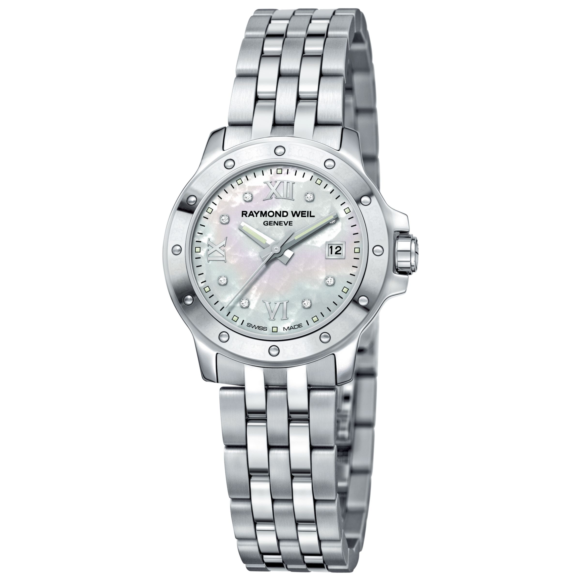 Raymond Weil 5399-ST-00995 Tango Ladies Round Stainless Steel Bracelet Watch