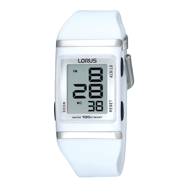 Lorus R2303EX9 Unisex Kids White Silicone Strap Watch
