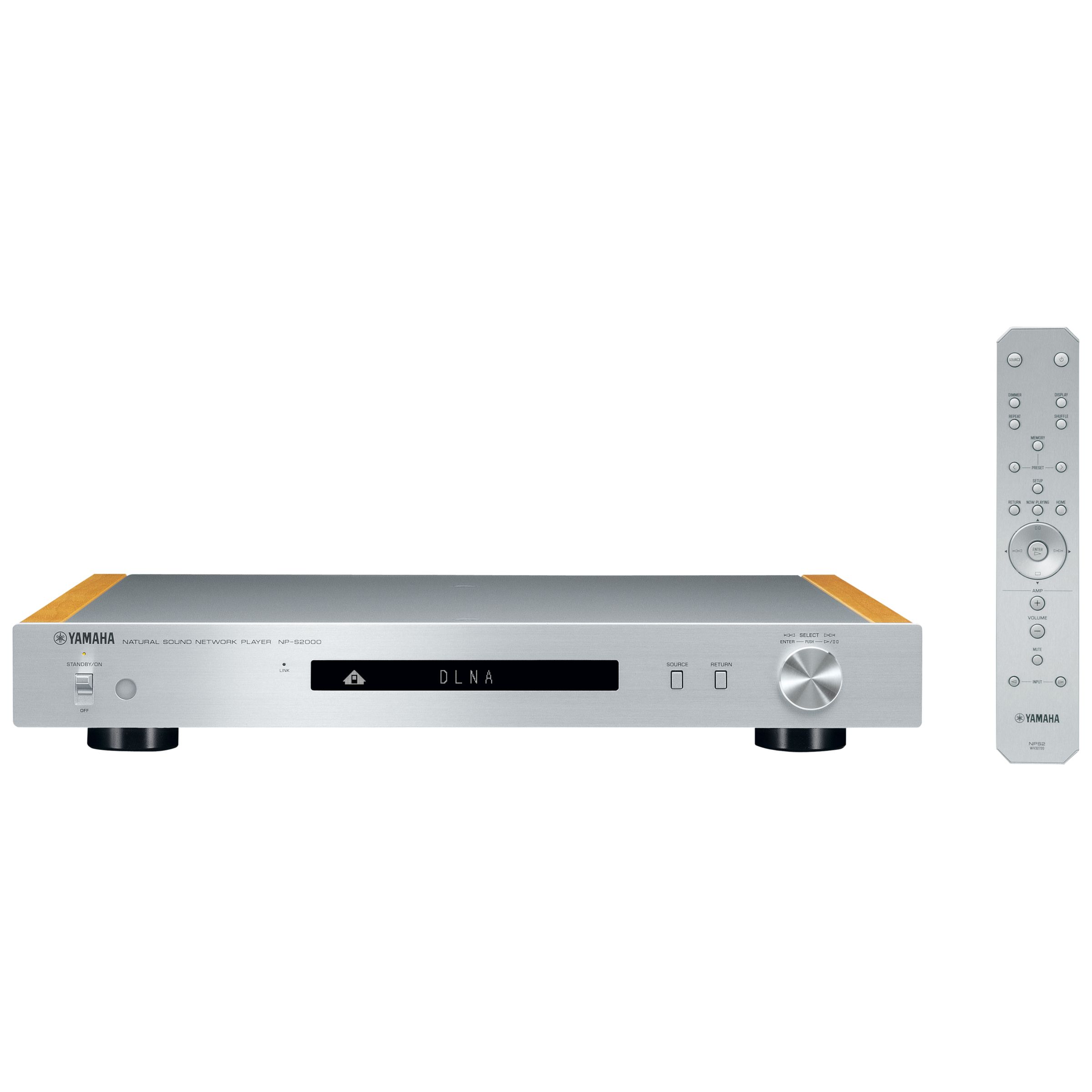 Yamaha NPS2000 Network Music Player, Silver at John Lewis