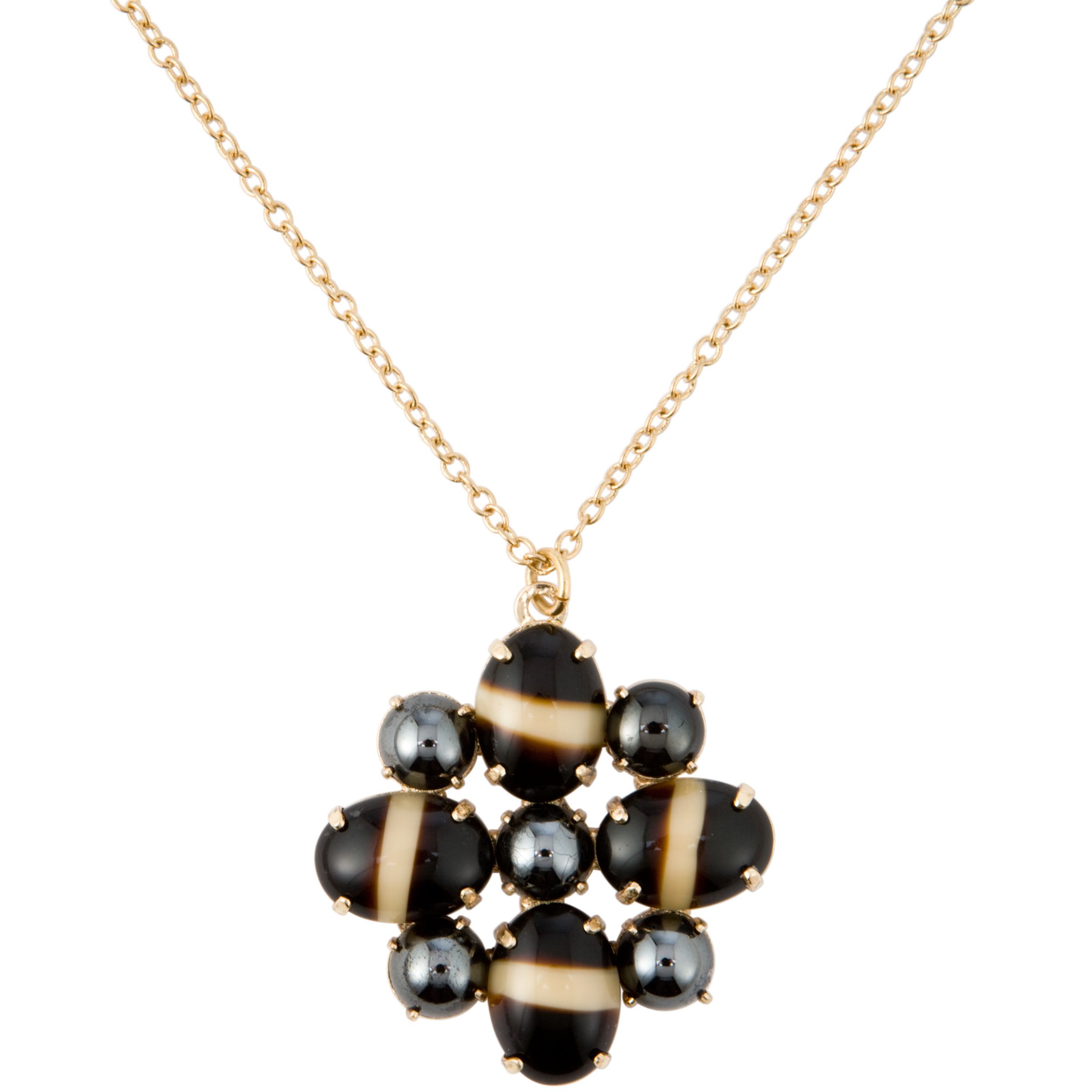 COLLECTION, John Lewis Women Long Gold Shell Detail Pendant Necklace