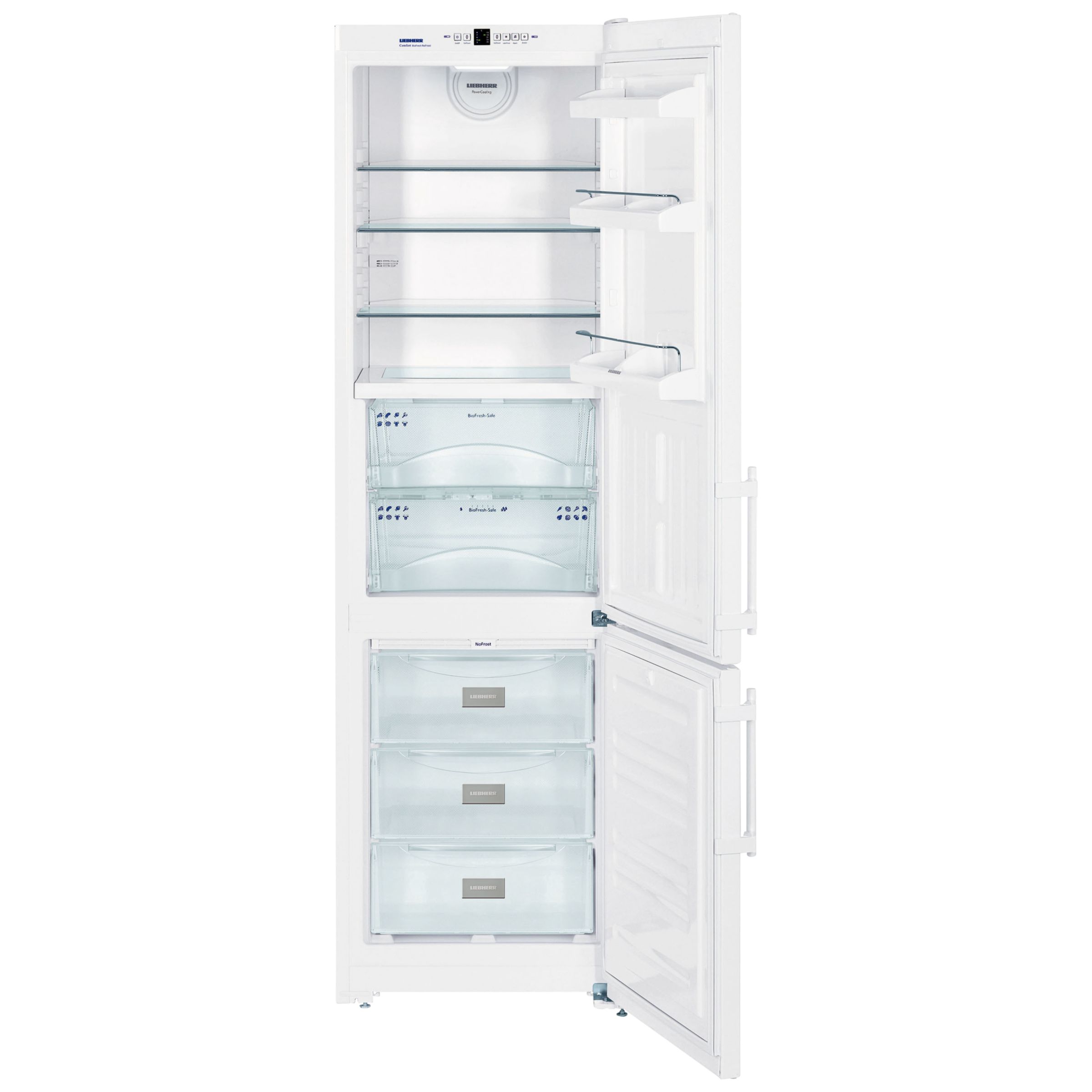 Liebherr CBN3913 Fridge Freezer, White at JohnLewis