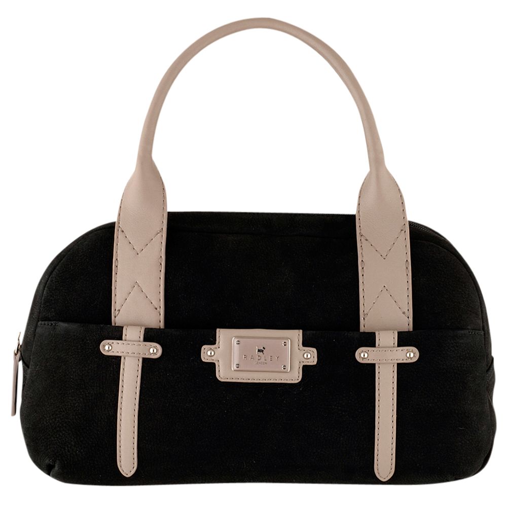 Radley Ealing Medium Bowling Grab Handbag Black
