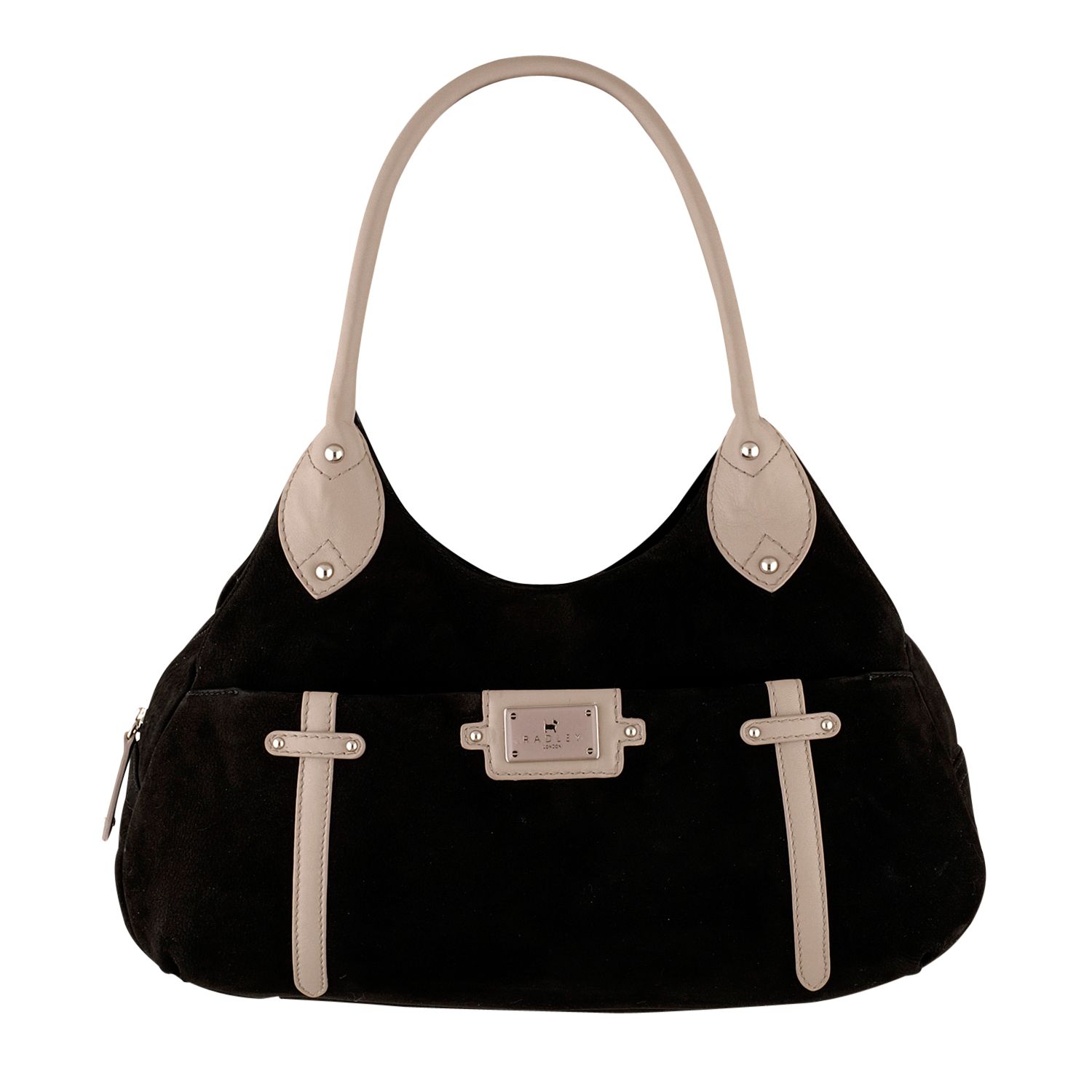 Radley Ealing Large Zip Top Tote Handbag, Black
