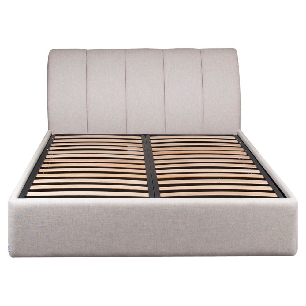 Tempur Bayonne Ottoman Bedstead, Driftwood, Kingsize at John Lewis