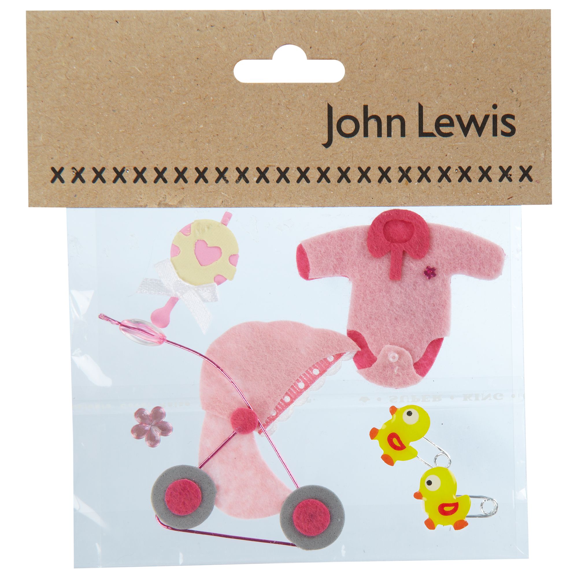 New Born Baby Card Toppers, Pink