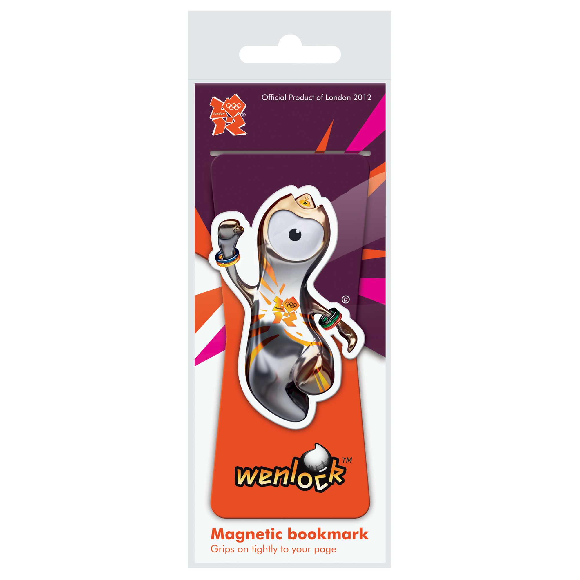 London 2012 Olympic Games Magnetic Bookmark, Wenlock