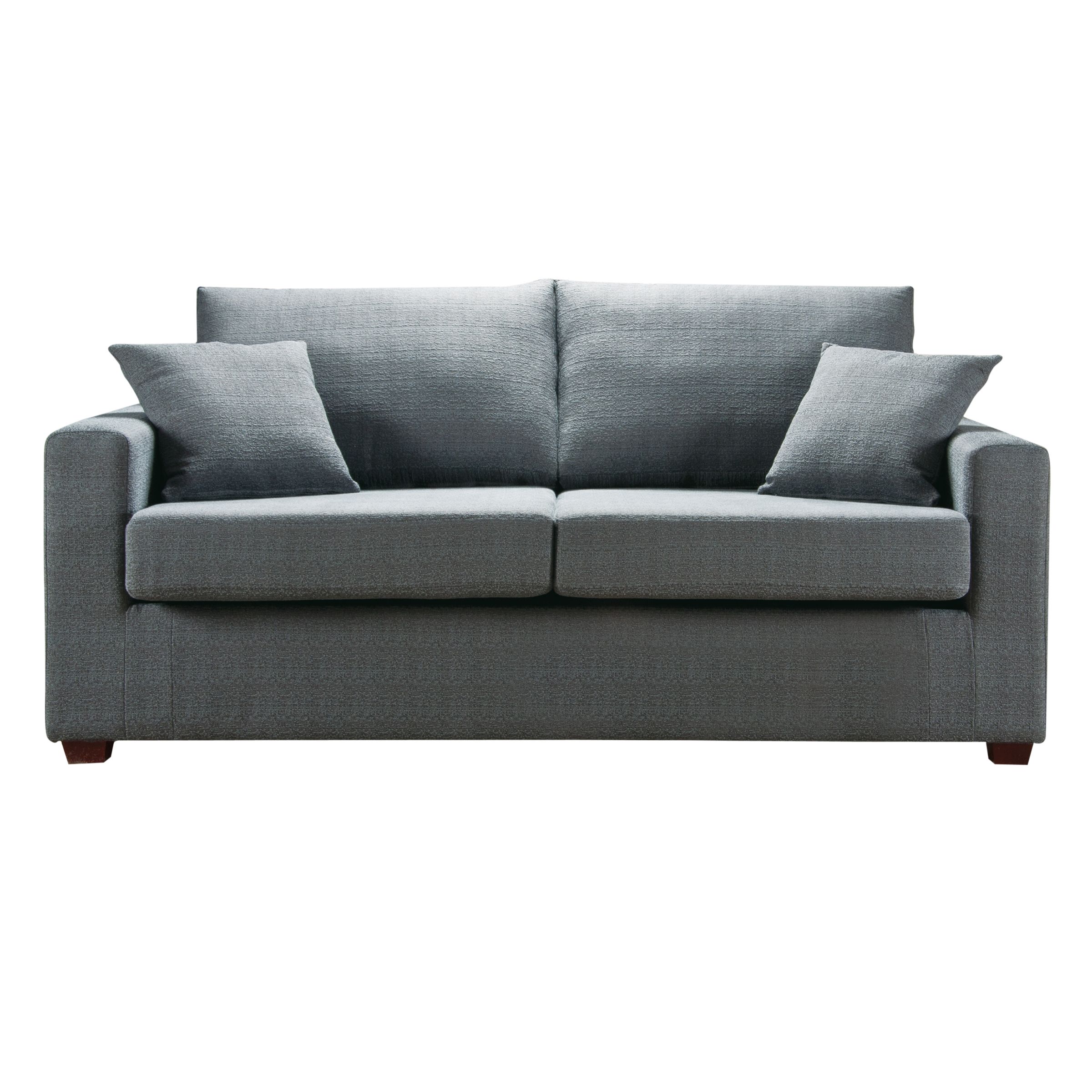 John Lewis Ravel Grand Sofa Bed with Pocket Spring Mattress, Steel at JohnLewis