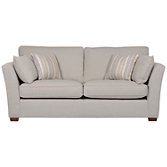 John Lewis Nantes Large Sofa, Evora Grey, width 195cm