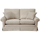 Duresta Woburn Medium Sofa, Portland Stone Stripe, width 178cm