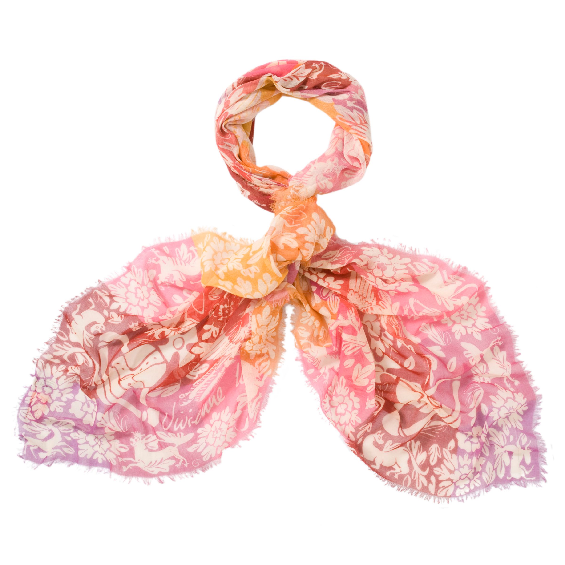 Vivienne Westwood New Boulle Scarf, Pink at John Lewis