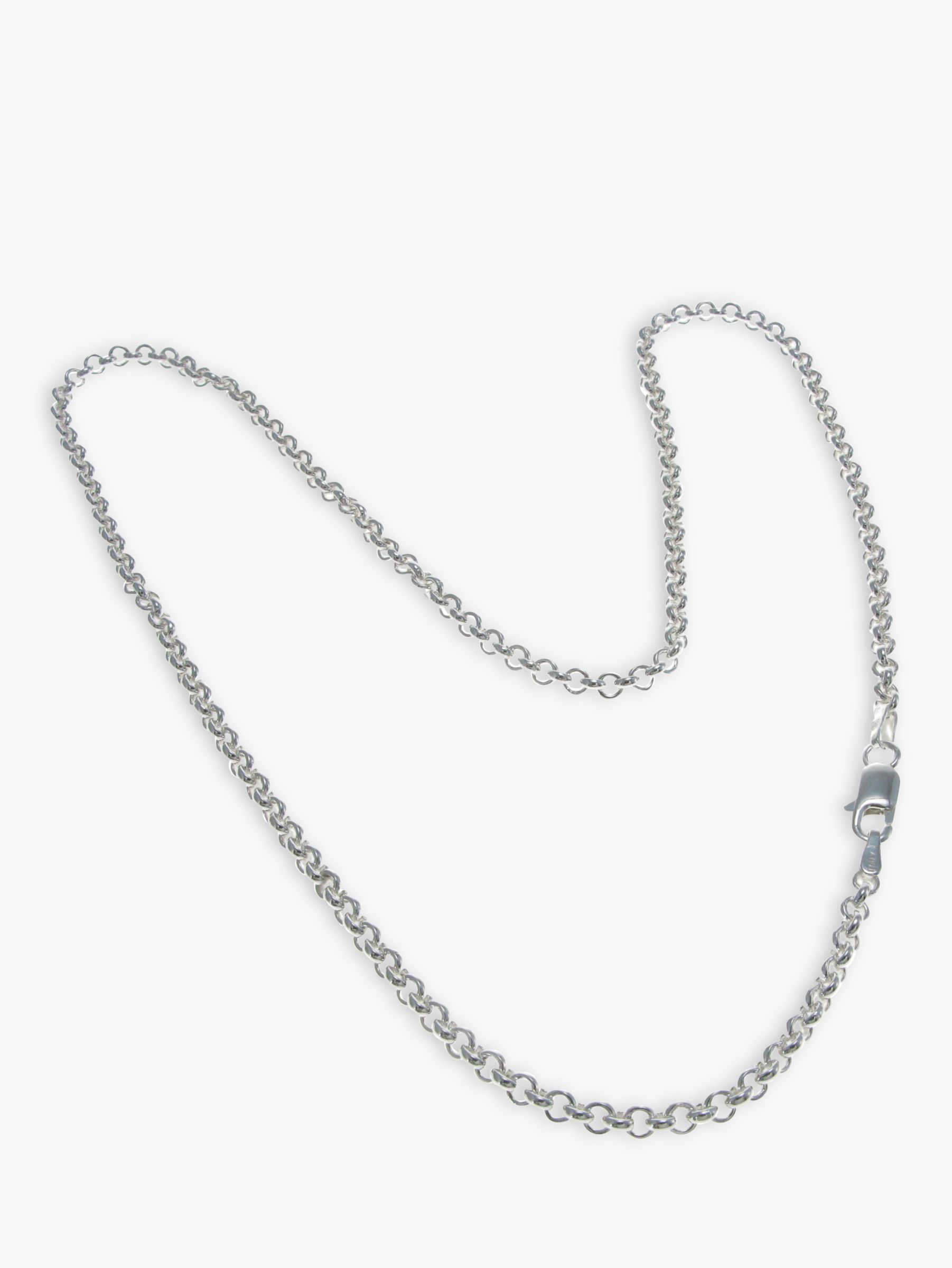 Nina Breddal Belcher Silver Chain Necklace