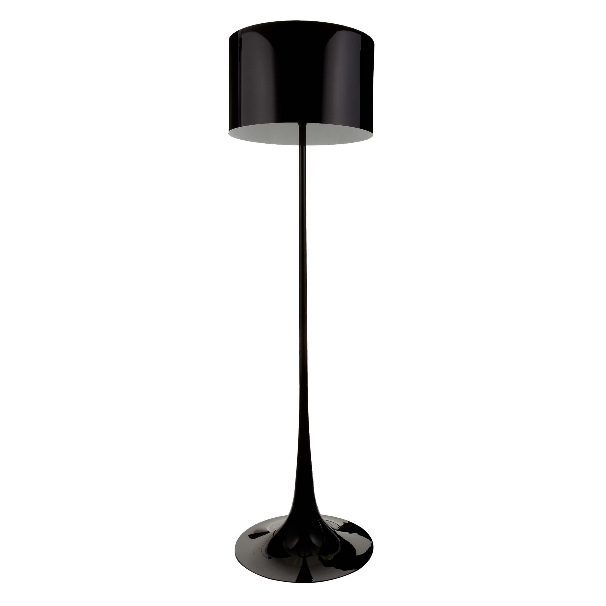 Flos Spun Floor Lamp, Black at JohnLewis