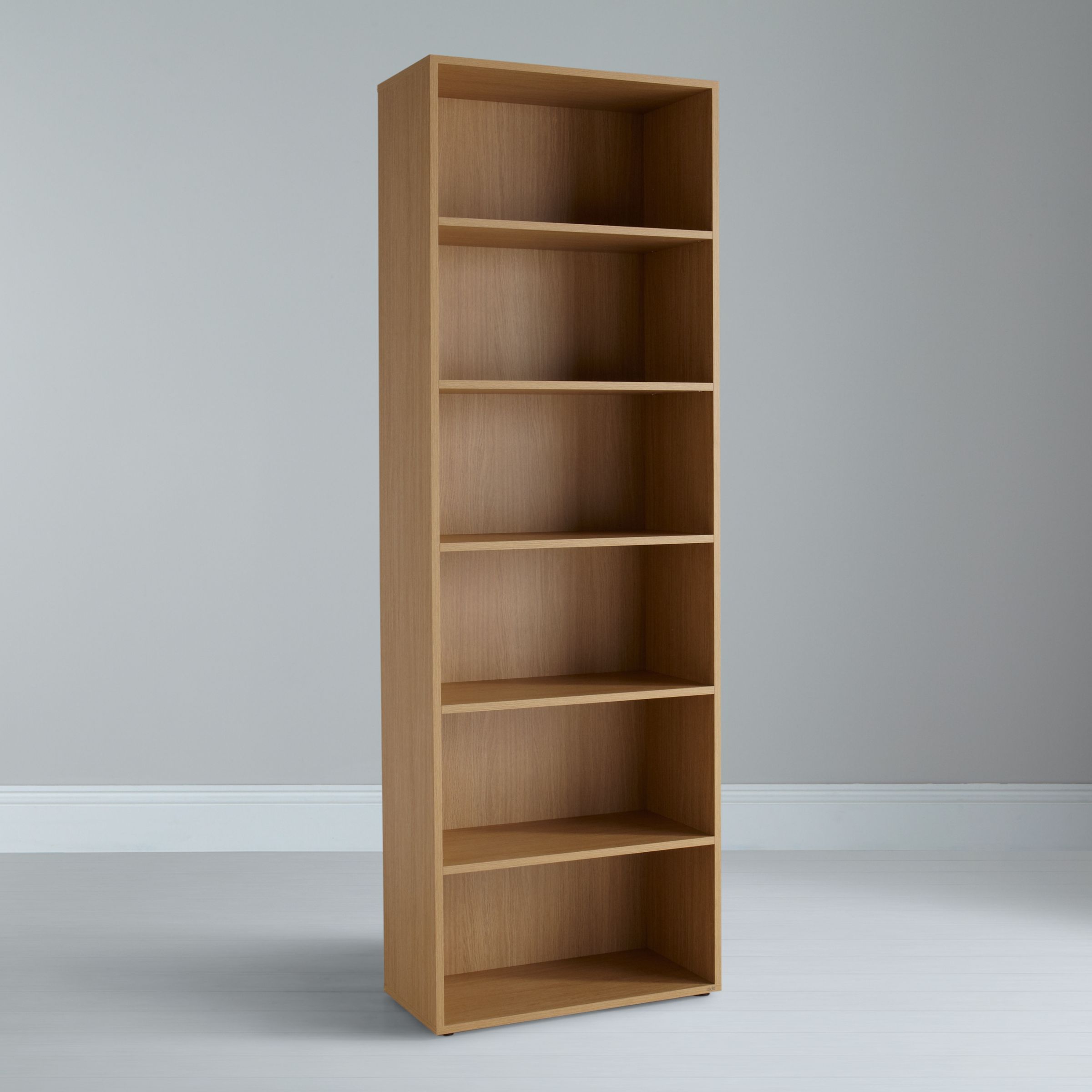 didit 211cm Bookcase, Essential Oak at John Lewis
