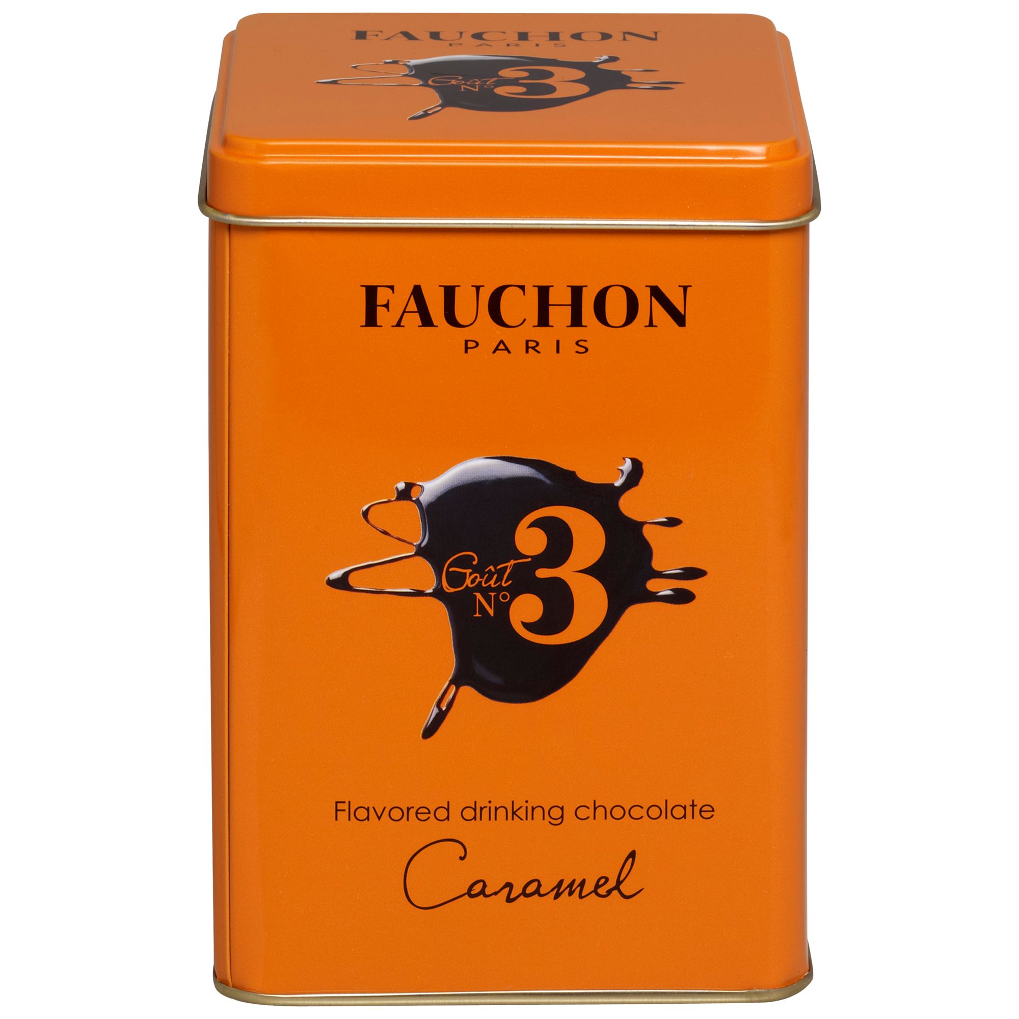 Fauchon No3 Caramel Flavoured Hot Chocolate In Tin 200g
