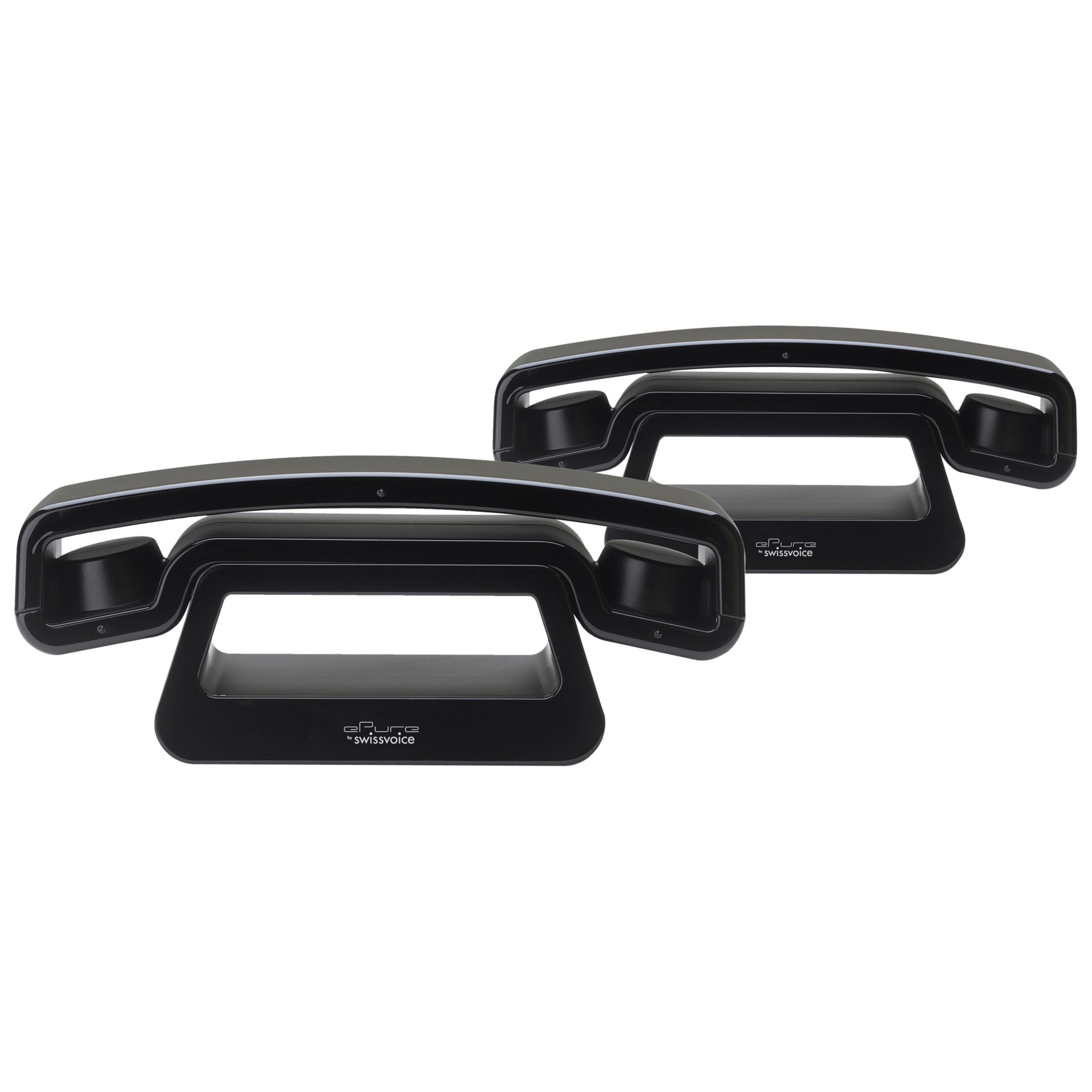 Swissvoice ePure Digital Phone, Black, Twin DECT