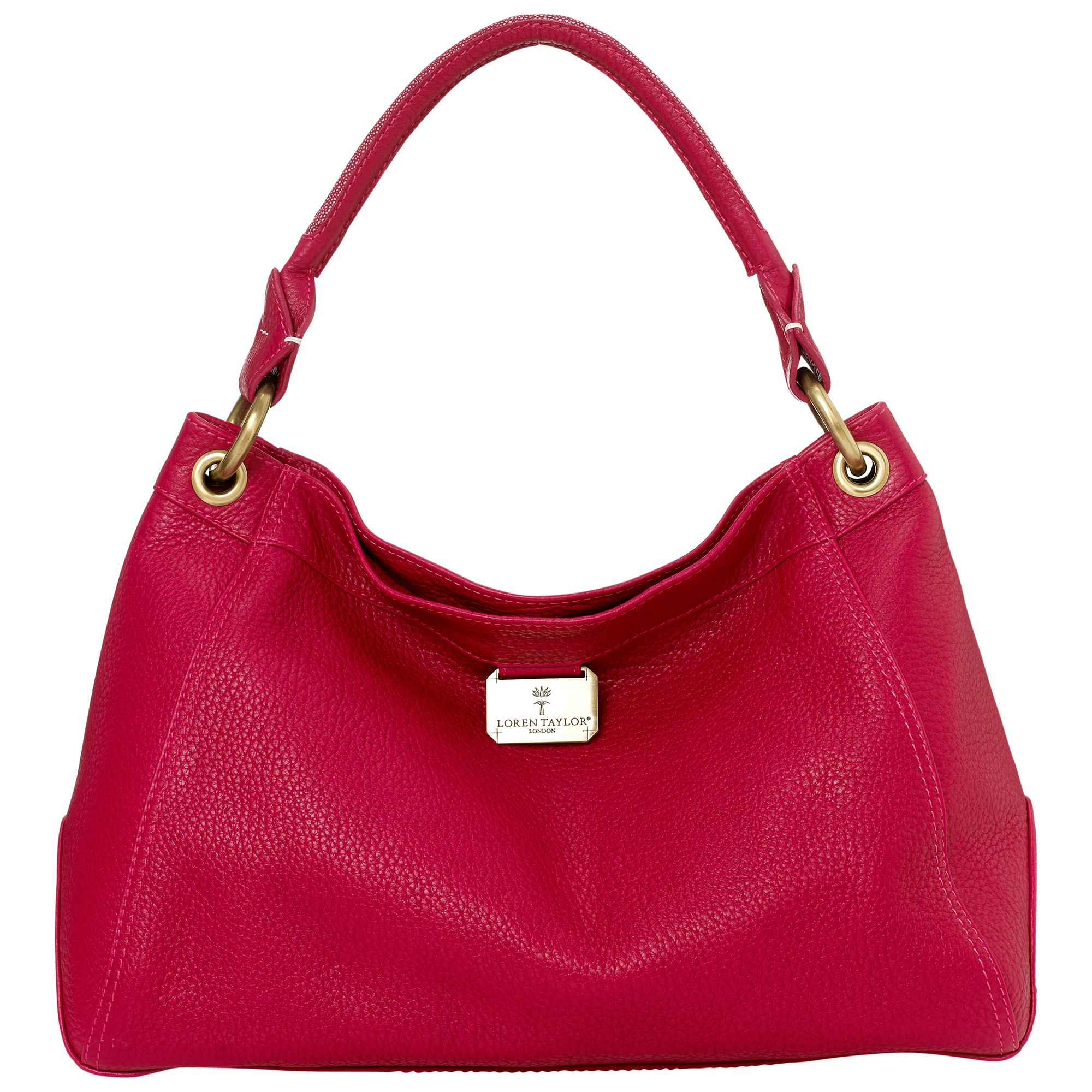 Loren Taylor Immi Shoulder Handbag, Pink at John Lewis