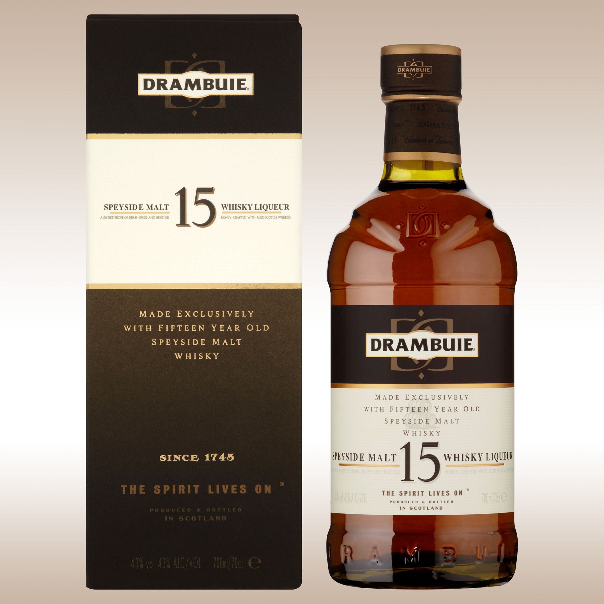 Drambuie 15 Year Old Speyside Malt Whisky Liqueur