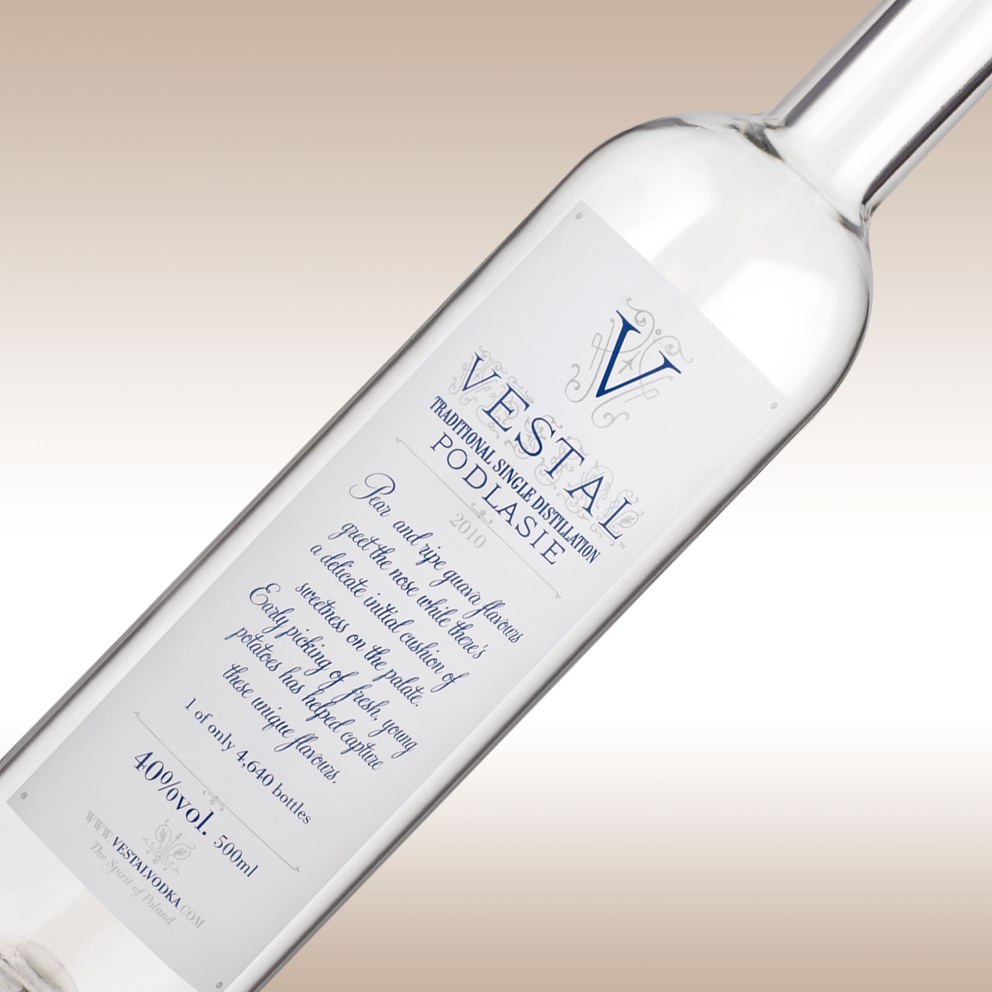 Vestal Podlaise Polish Vodka, 50cl