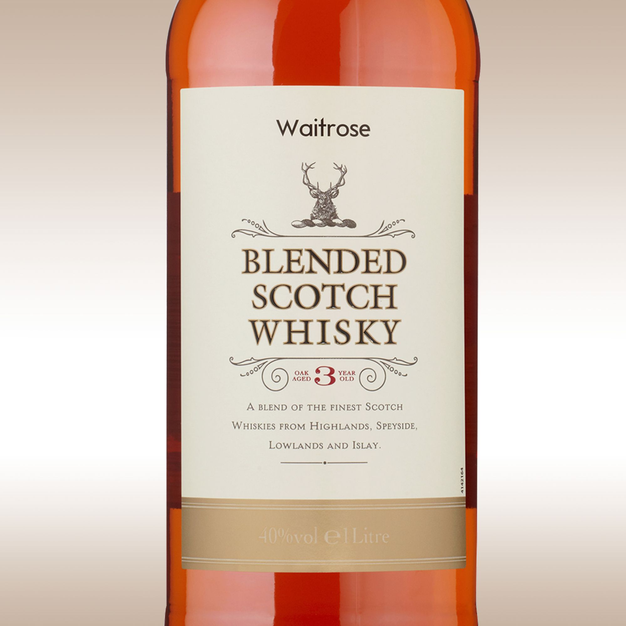 Waitrose Blended Scotch Whisky, 1 Litre