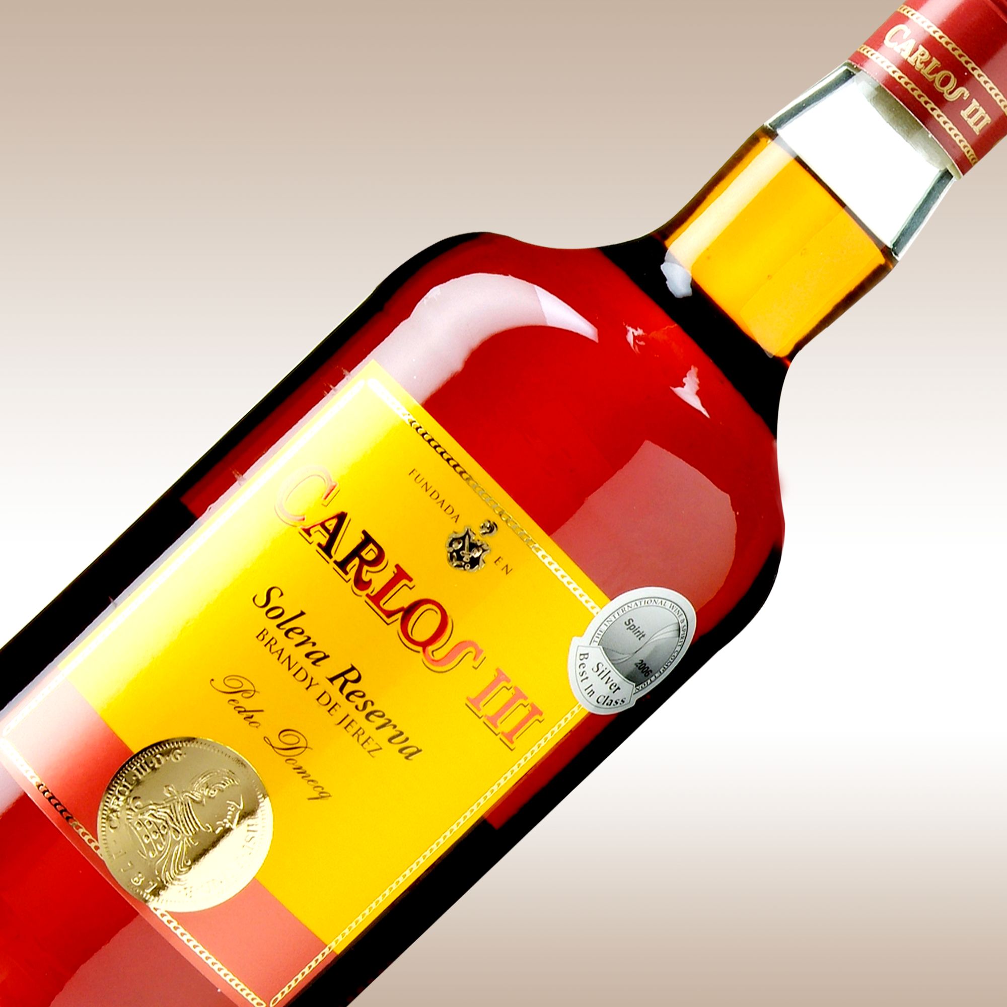 Carlos III Solera Reserva Brandy de Jerez, 1 Litre