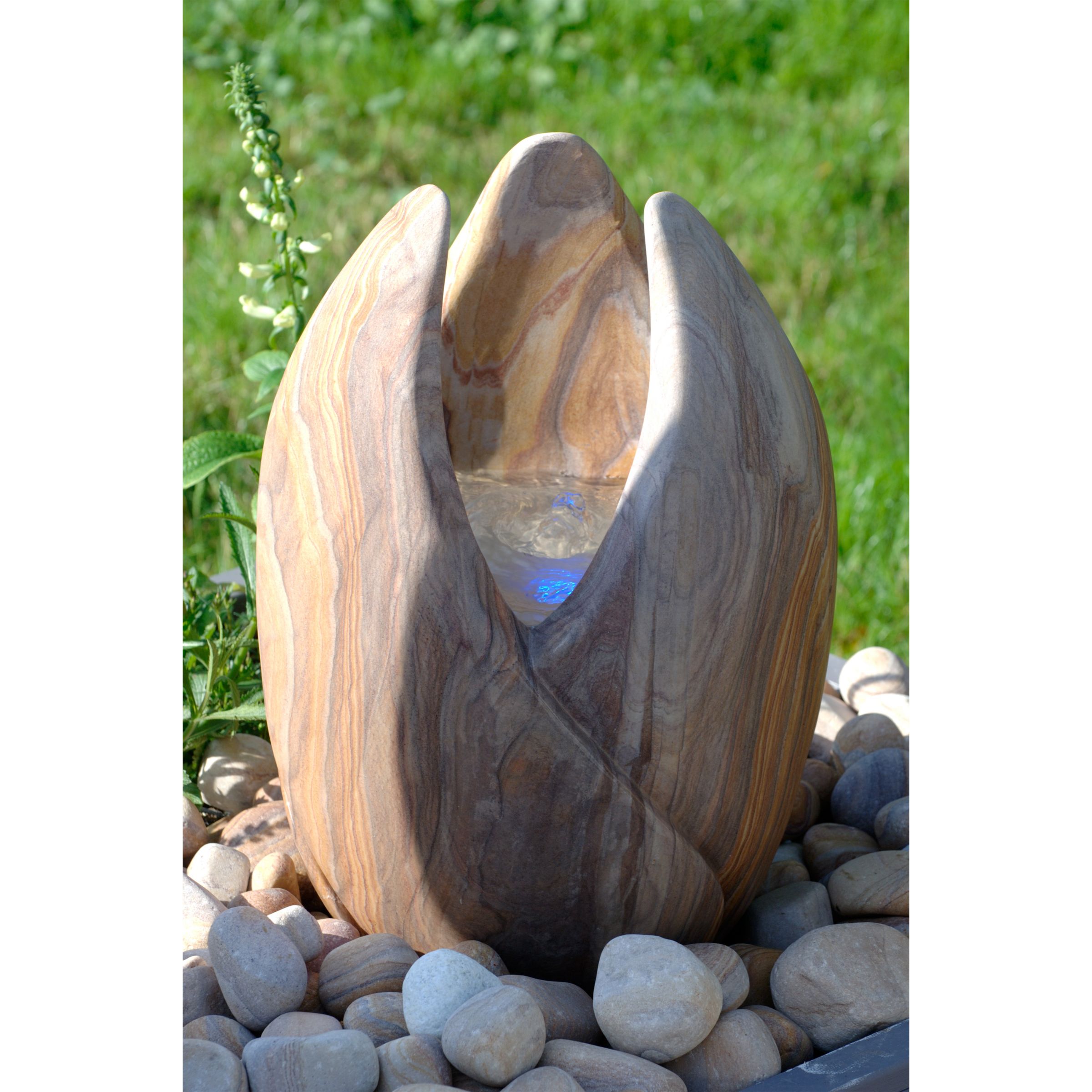 Foras Tulip 60 Water Feature with Luminar Kit at JohnLewis