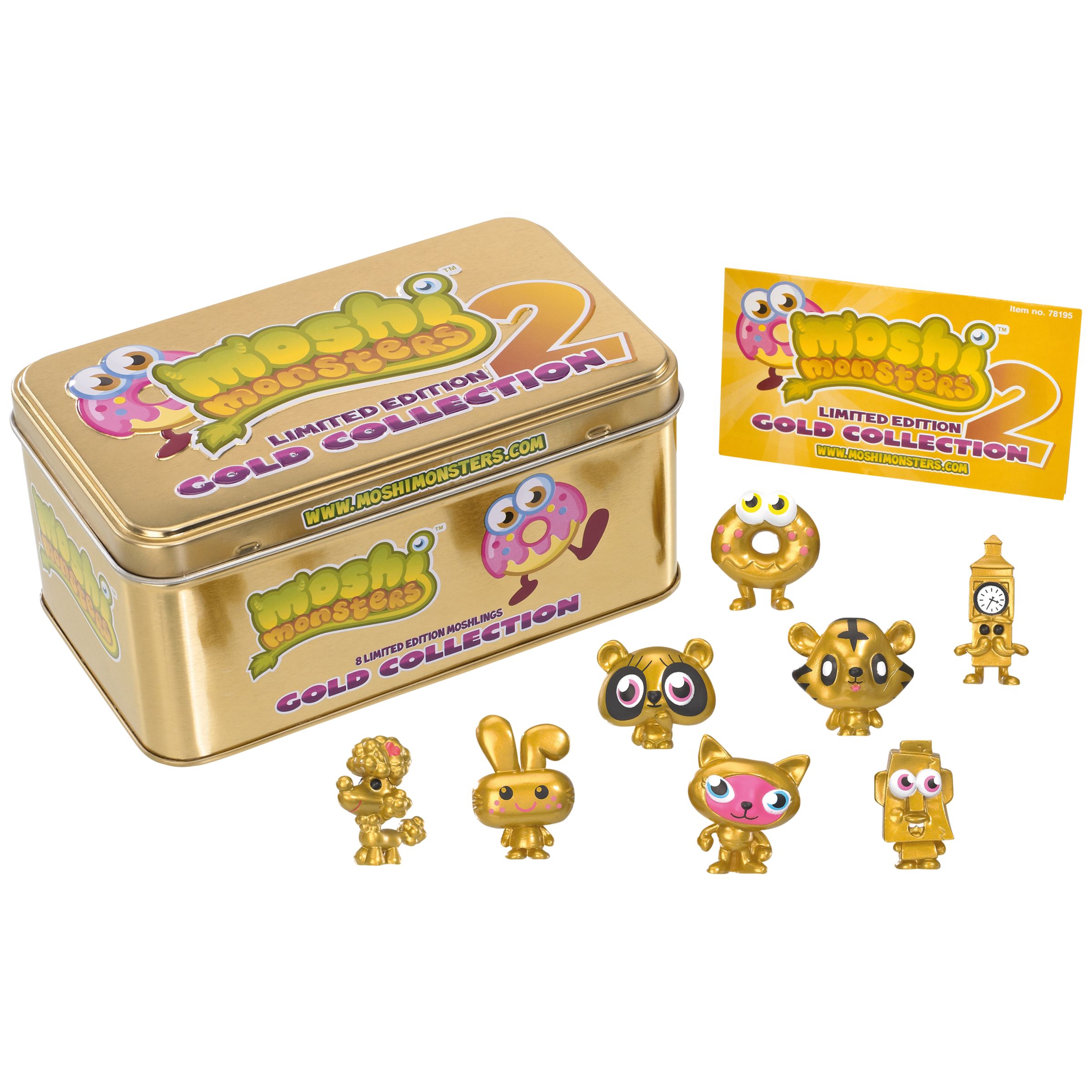 Moshi Monsters Edition 2 Gold Collection Tin