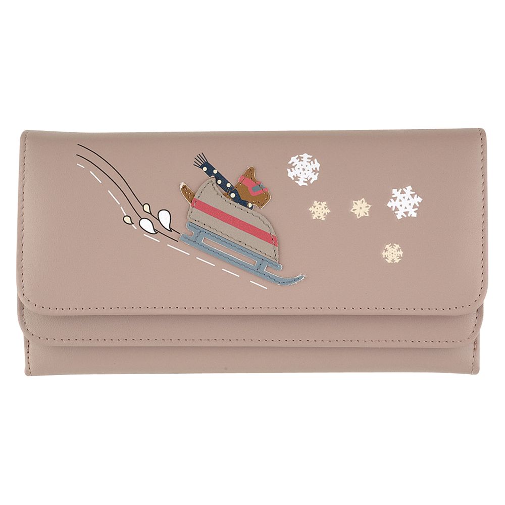 Radley Bobsleigh Trifold Matinee Purse Pink