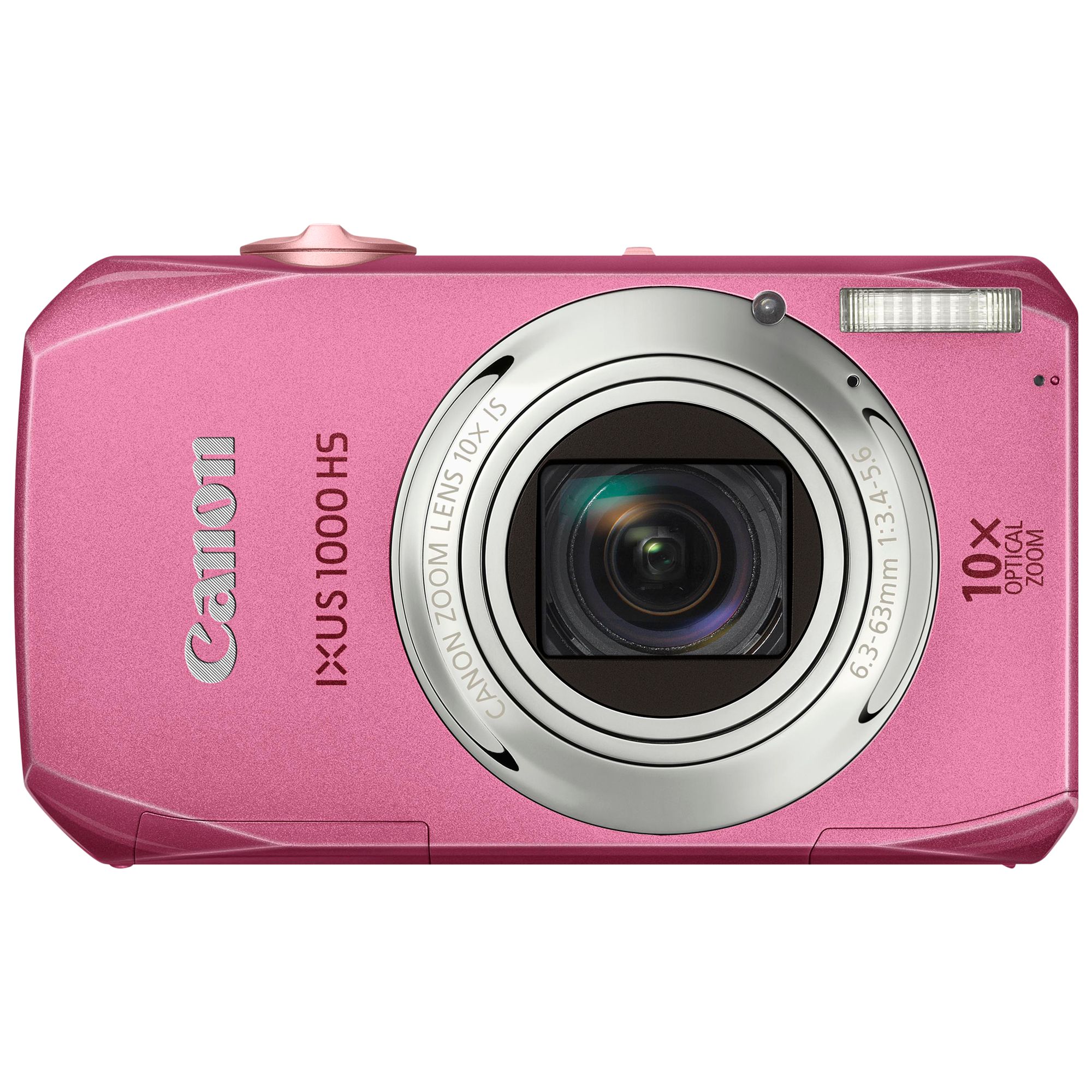 Canon IXUS 1000 HS Digital Camera HD 1080p 10MP 10x Optical Zoom with 3quot LCD Screen Pink