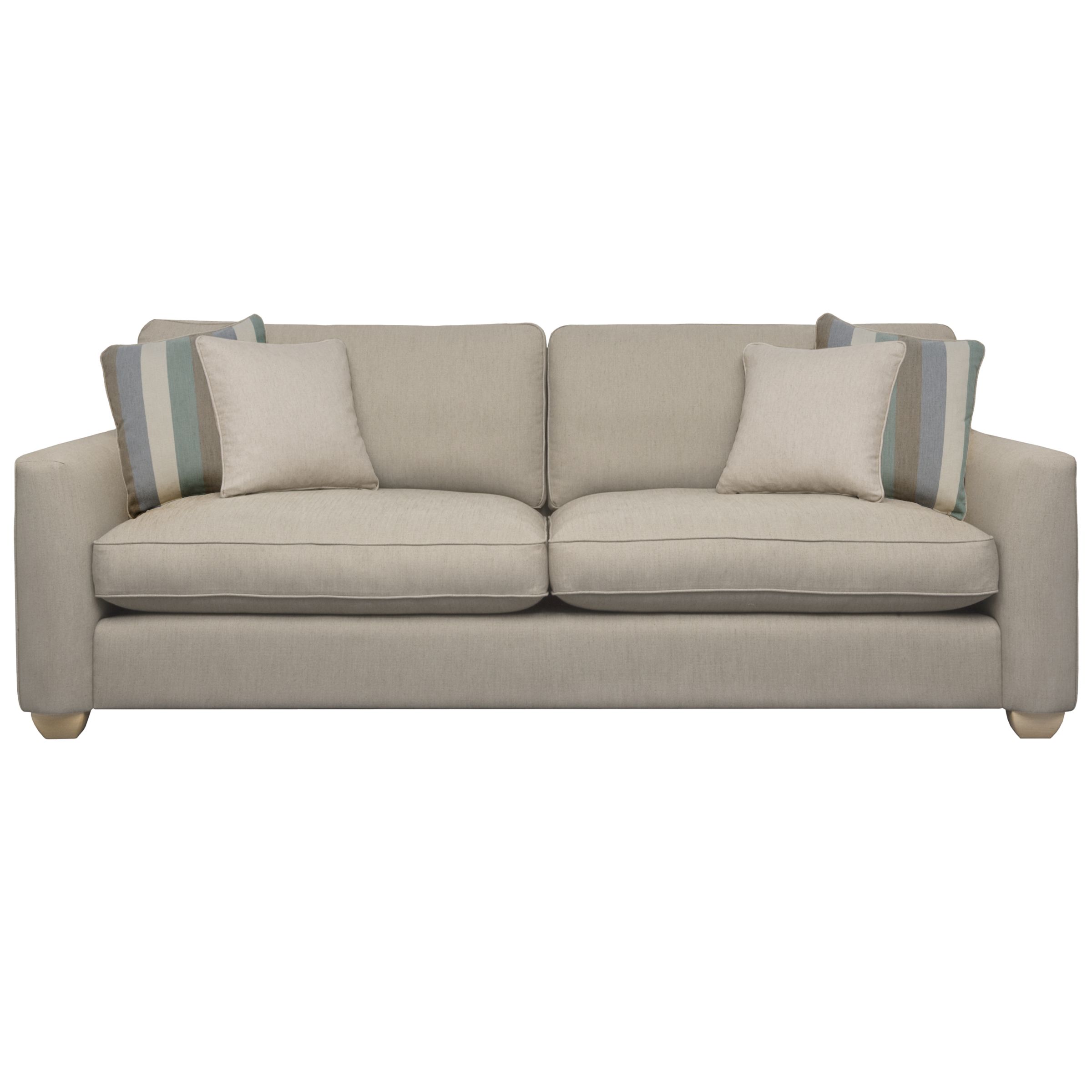 John Lewis Walton Grand Sofa, Beige at John Lewis