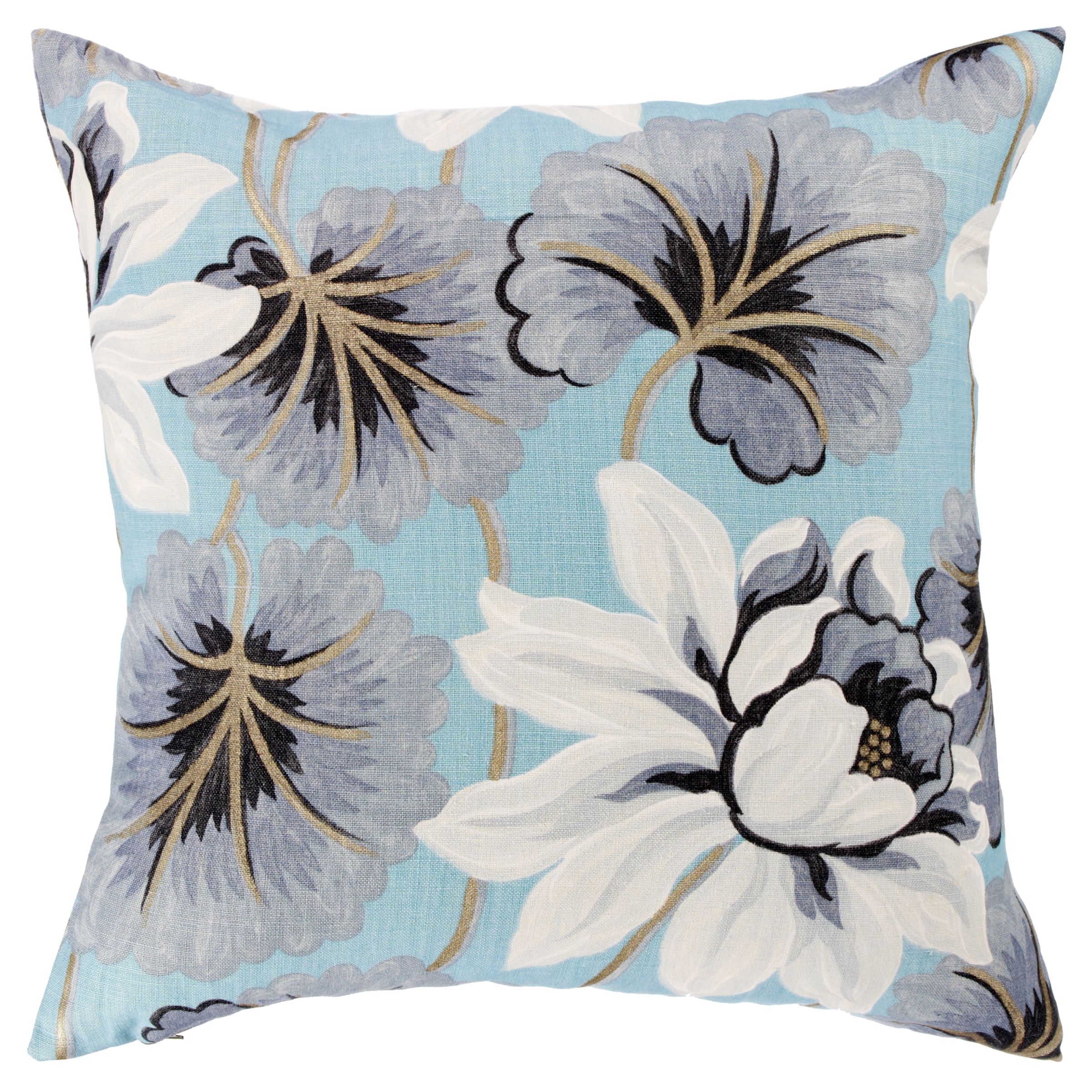 Designers Guild Baudard Cushion, Aqua