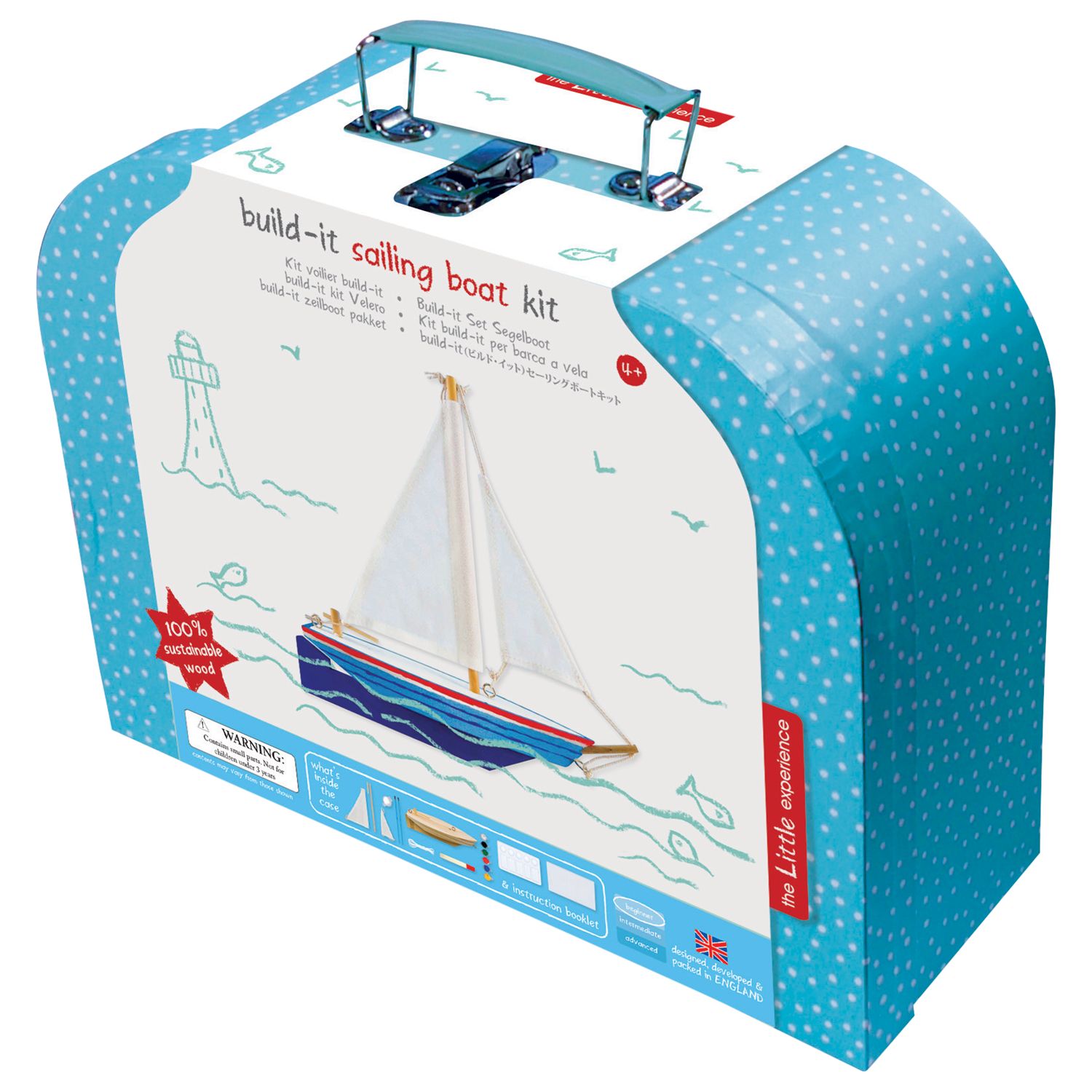 The Little Experience Build-it Sailing Boat Kit