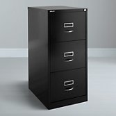 Bisley 3 Drawer Filing Cabinet, Black, width 47cm