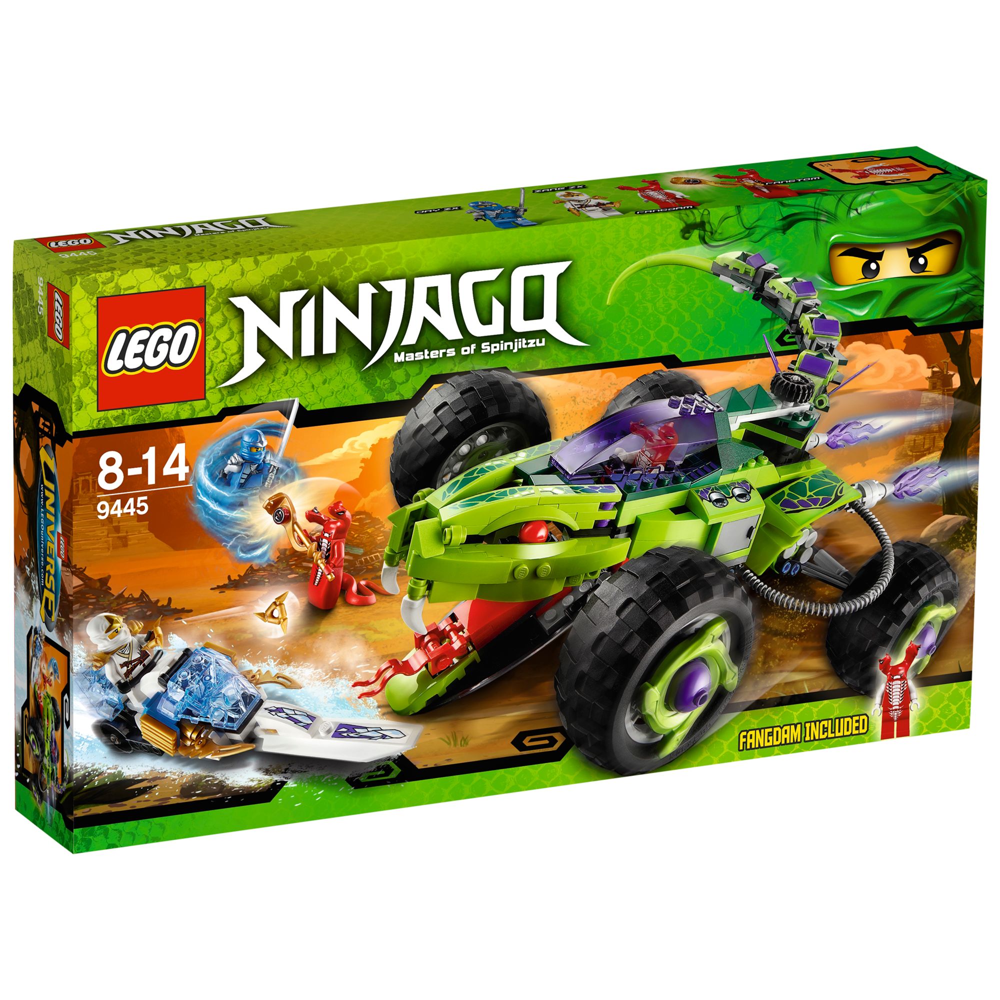 Lego Ninjago Fangpyre Truck Ambush