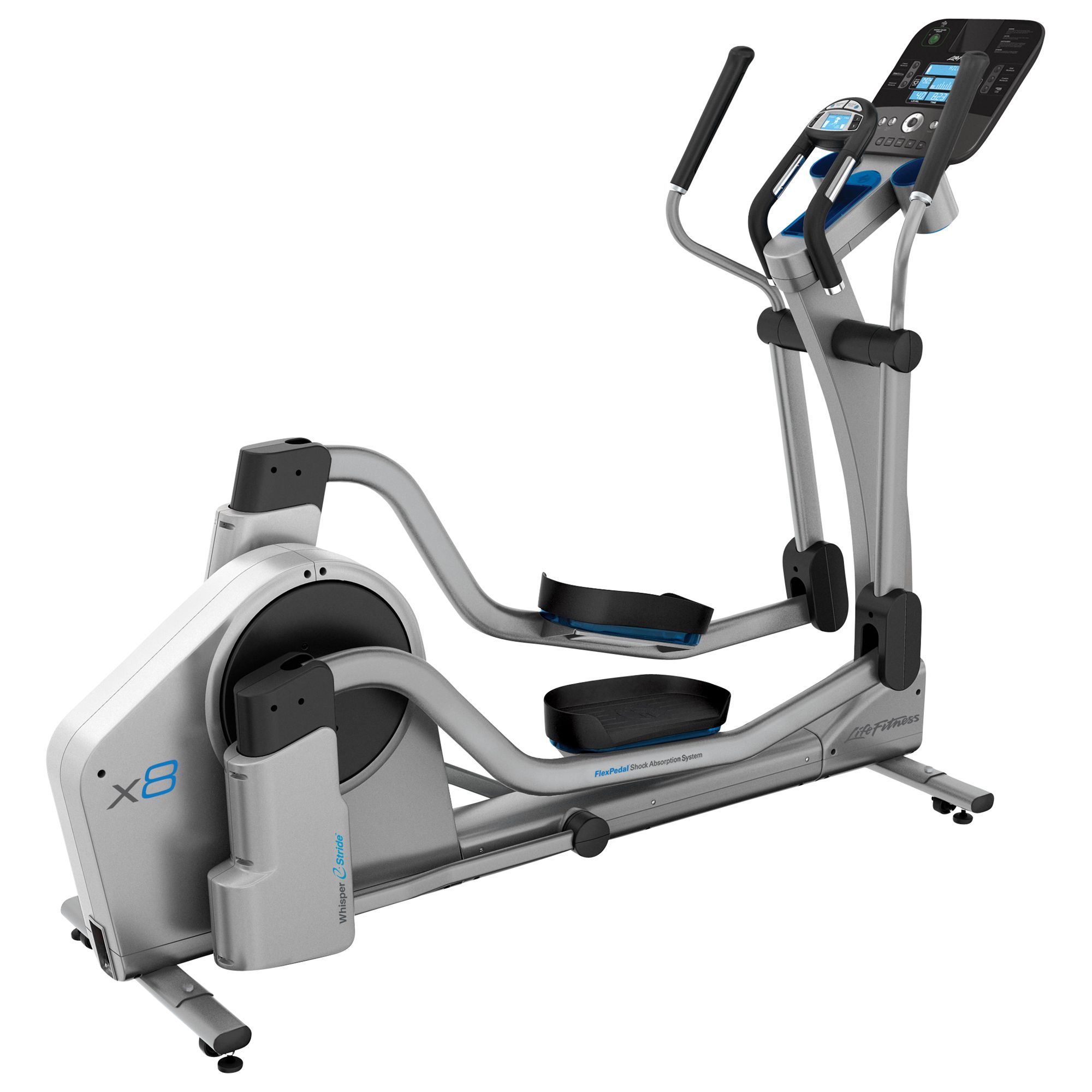 Life Fitness X8 Elliptical Trainer, Track Console