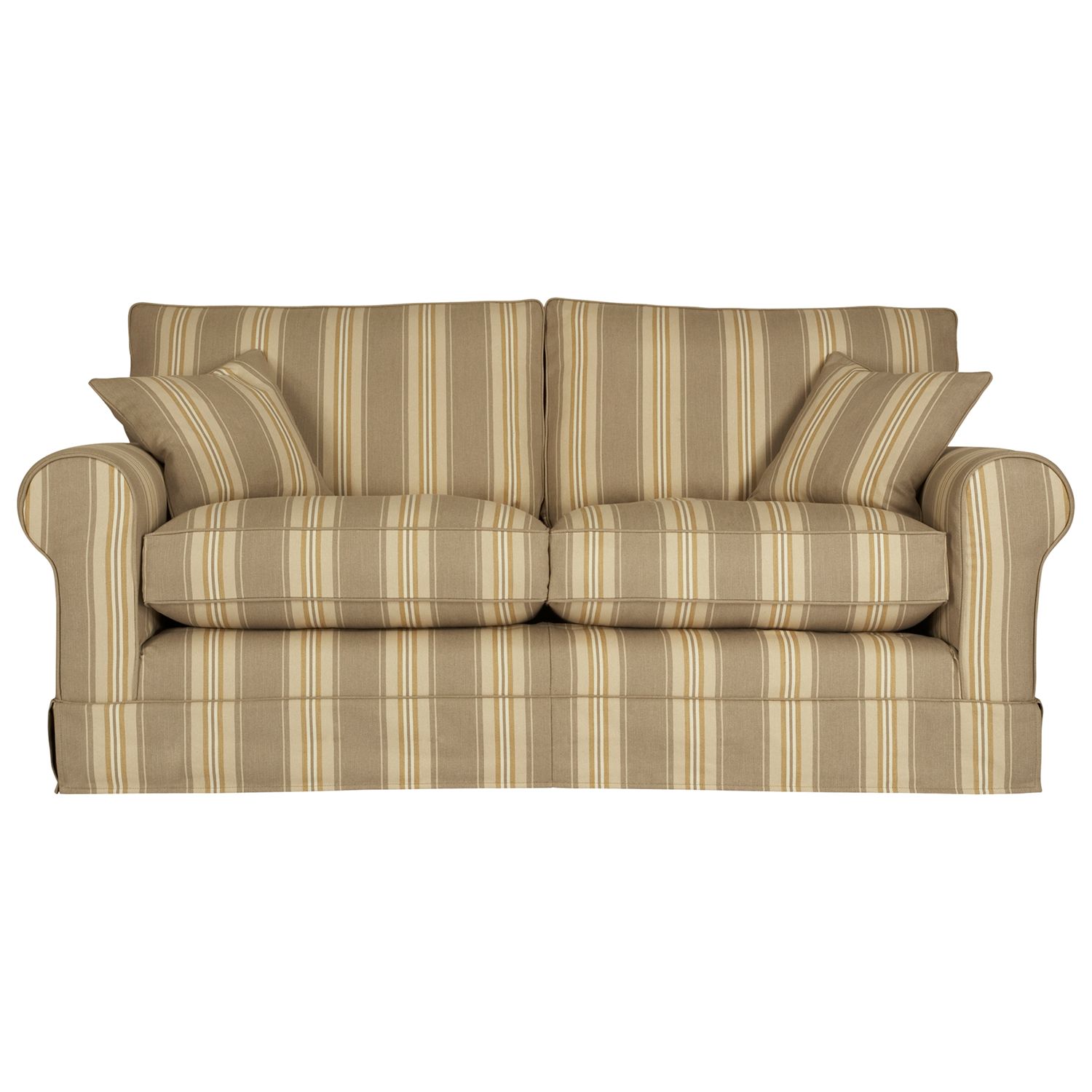 John Lewis Padstow Large Sofa, Eden Stripe at John Lewis