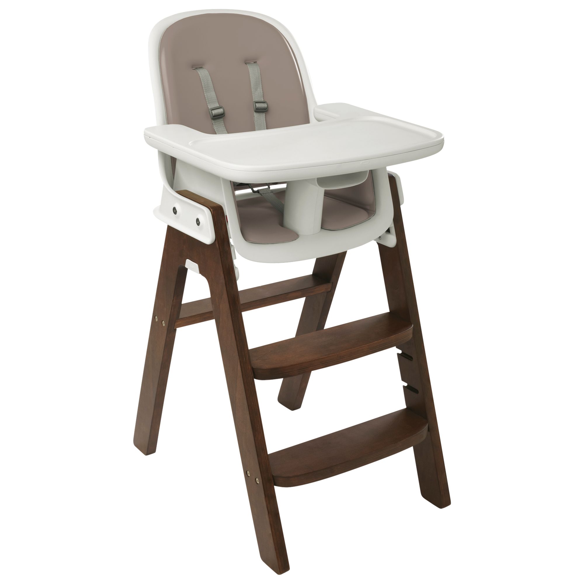 OXO Tot Sprout Highchair in Taupe and Walnut